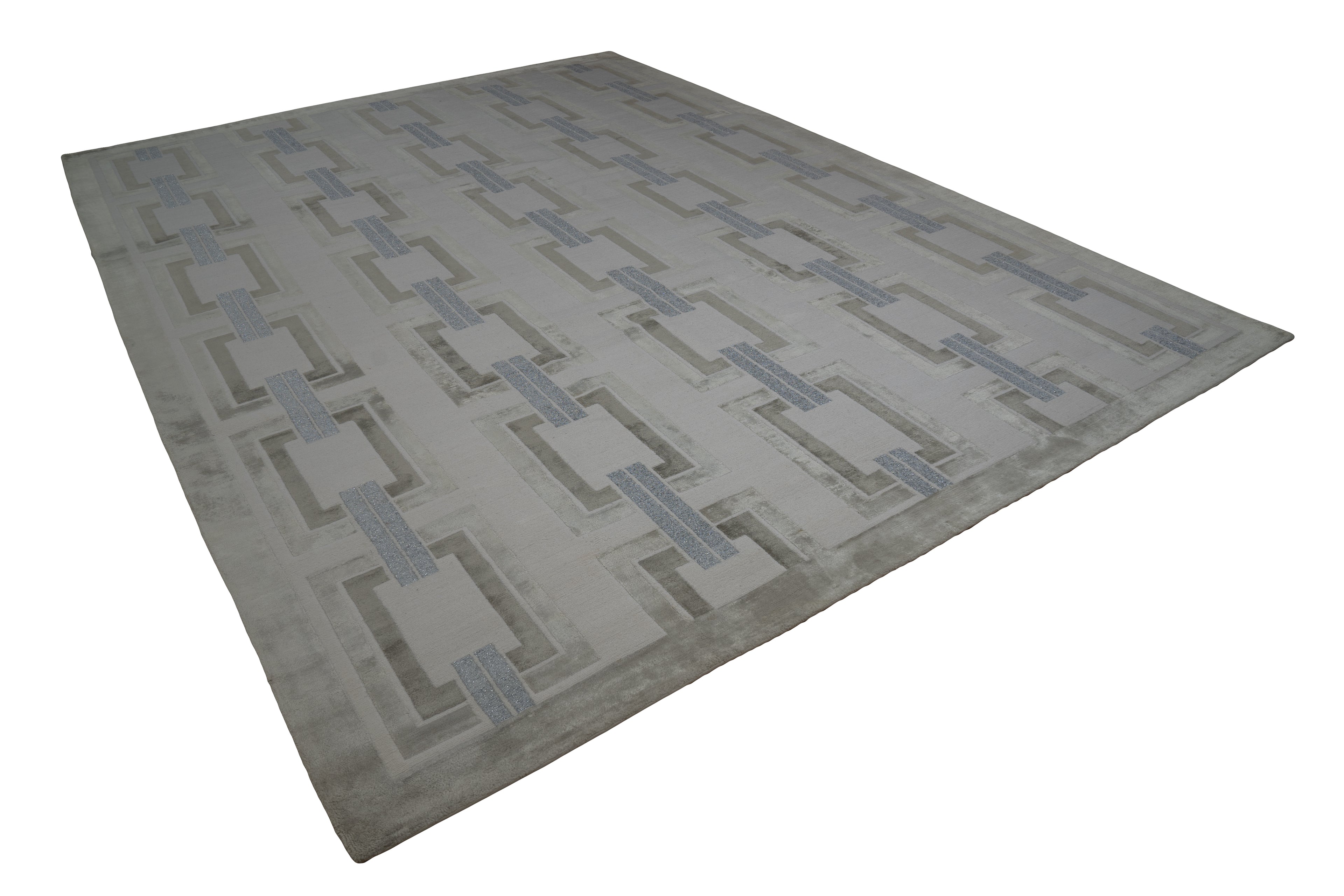 20035 Fine Hand Knotted Nepal Rug