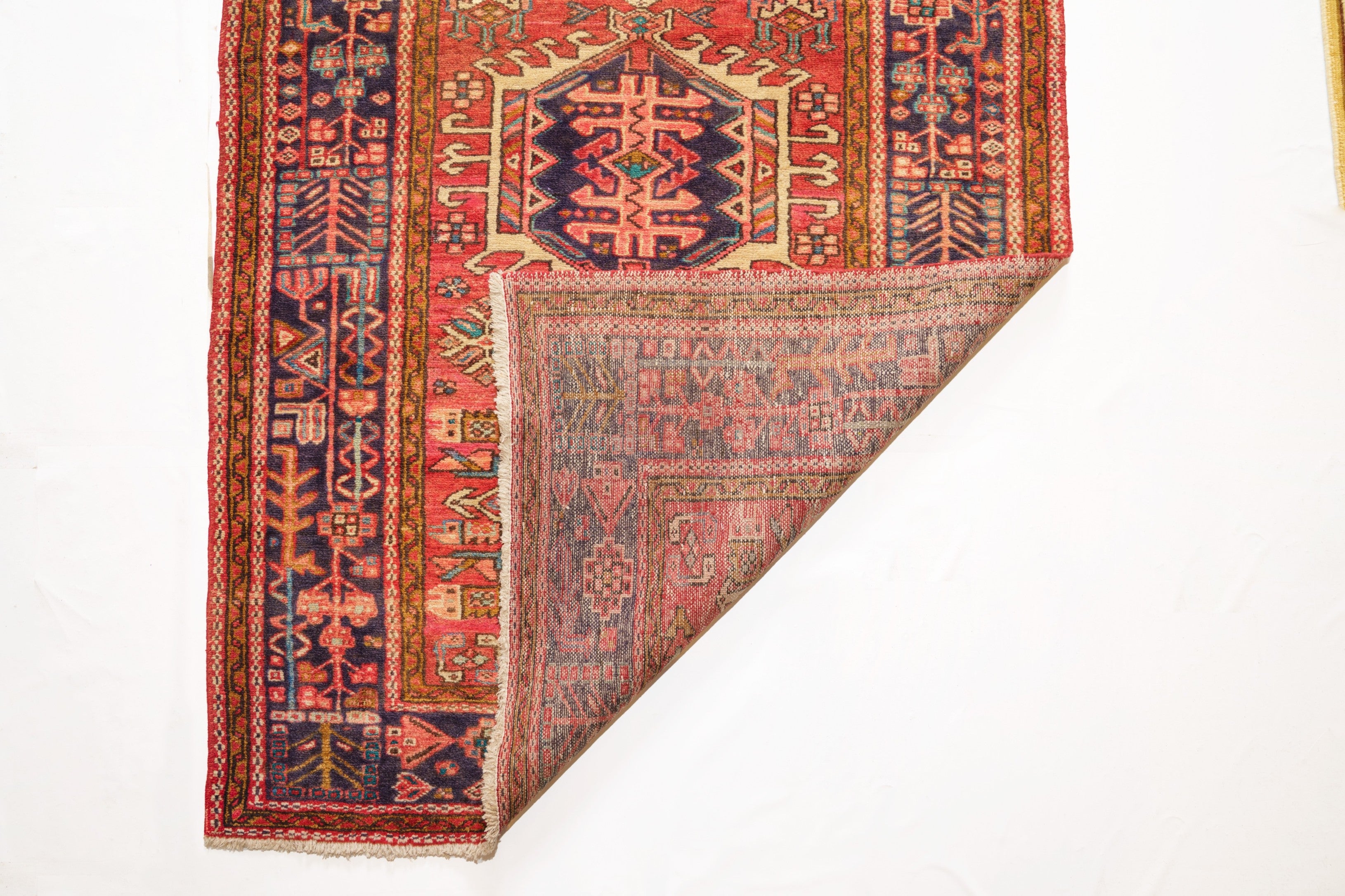 40078 Antique Perisian Heriz Runner