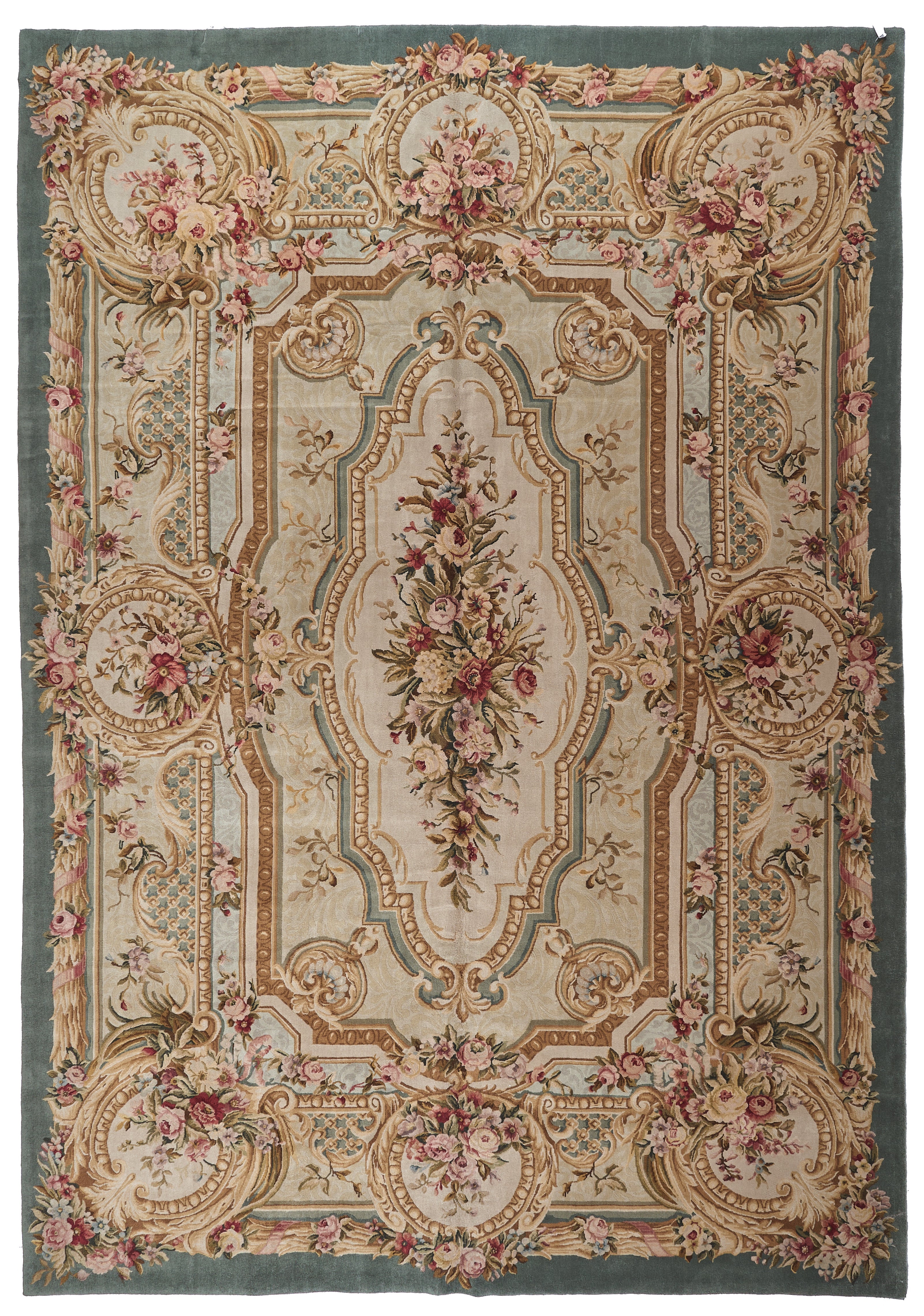Hand Knotted Savonnerie Carpet 8002