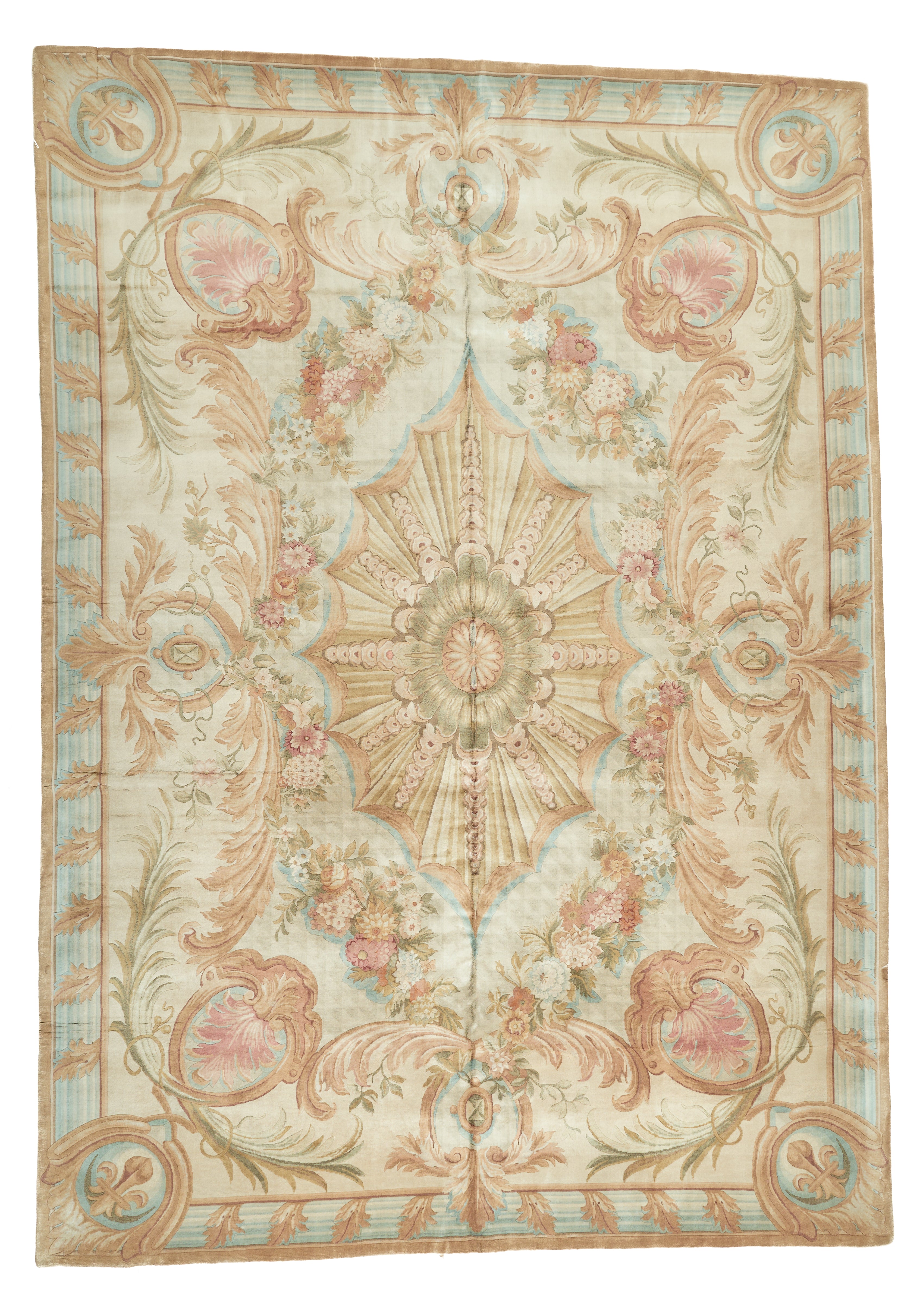 Hand Knotted Savonnerie Carpet 8005
