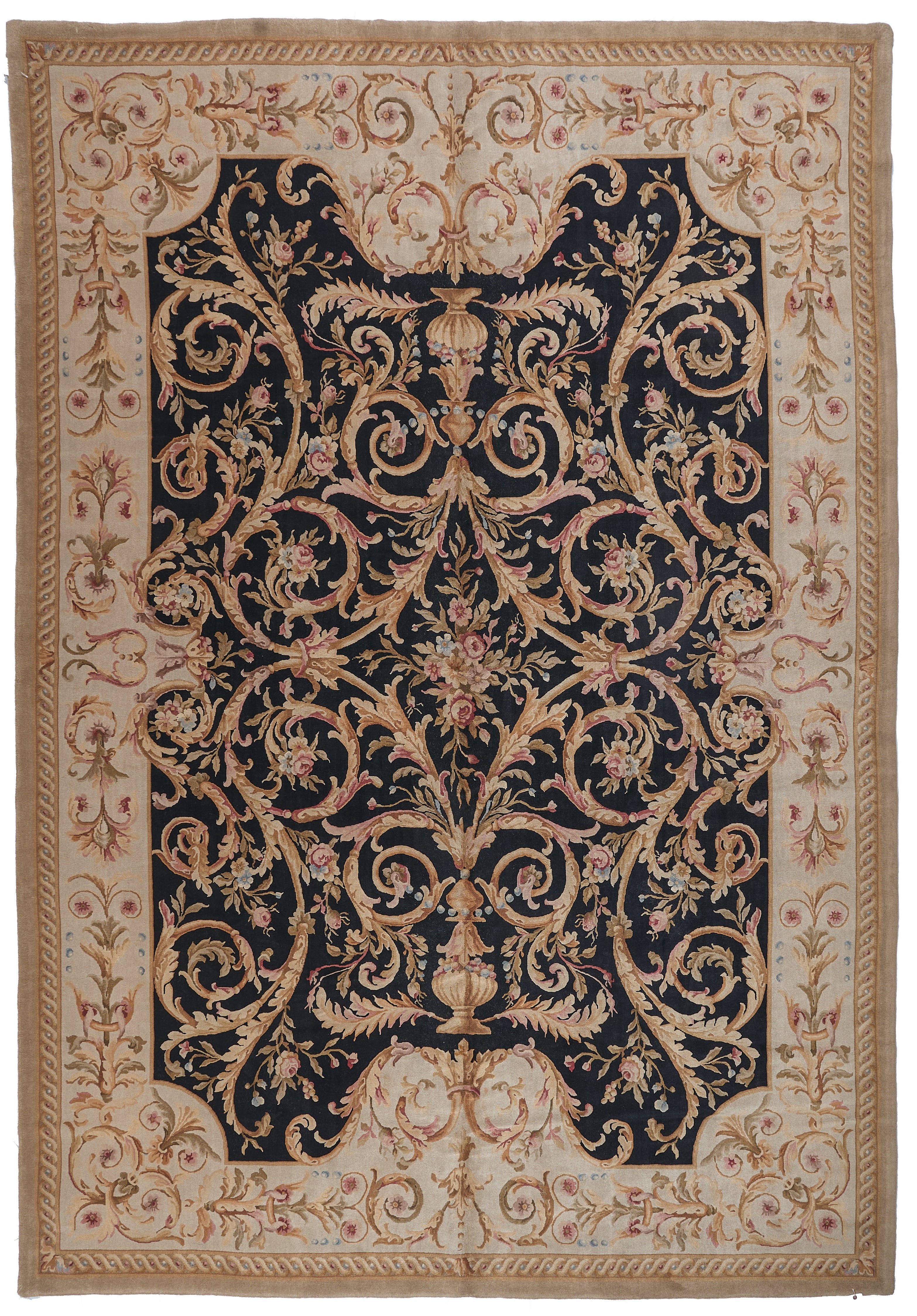 Hand Knotted Savonnerie Carpet 8018