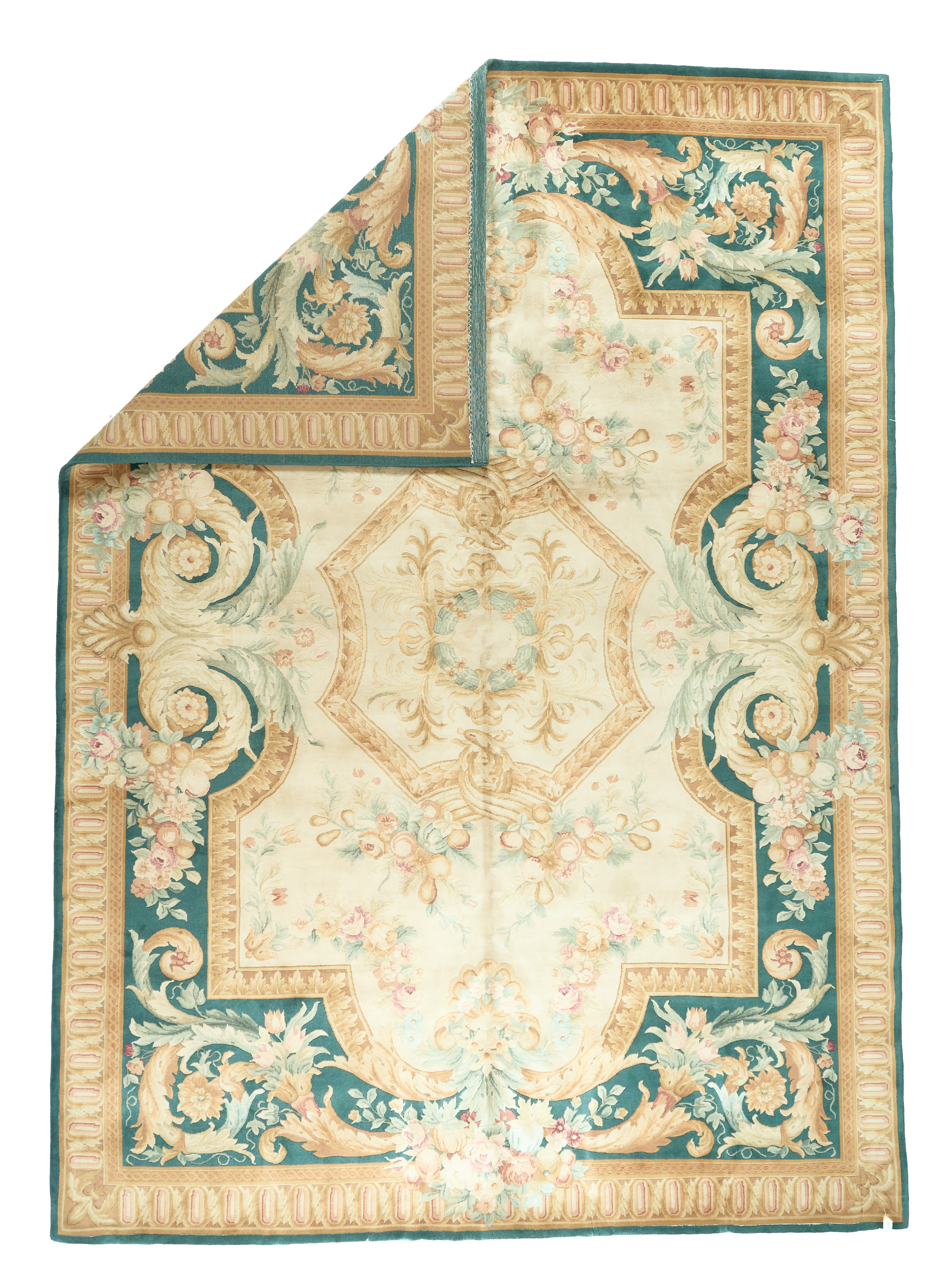 Hand Knotted Savonnerie Carpet 8021