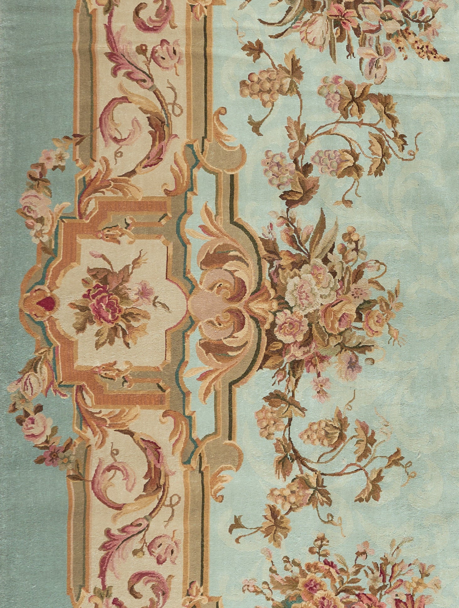 Hand Knotted Savonnerie Carpet 8022