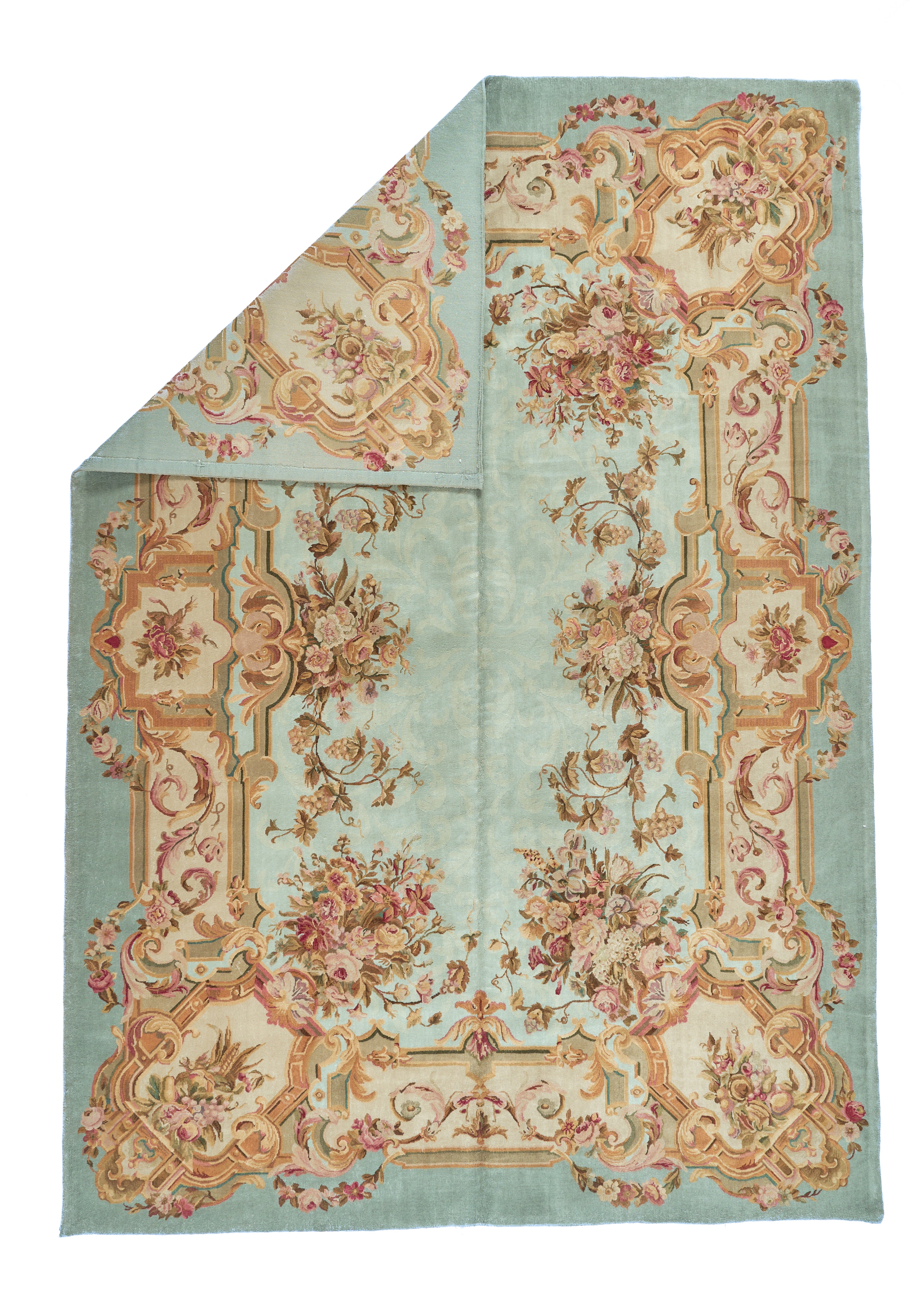 Hand Knotted Savonnerie Carpet 8022