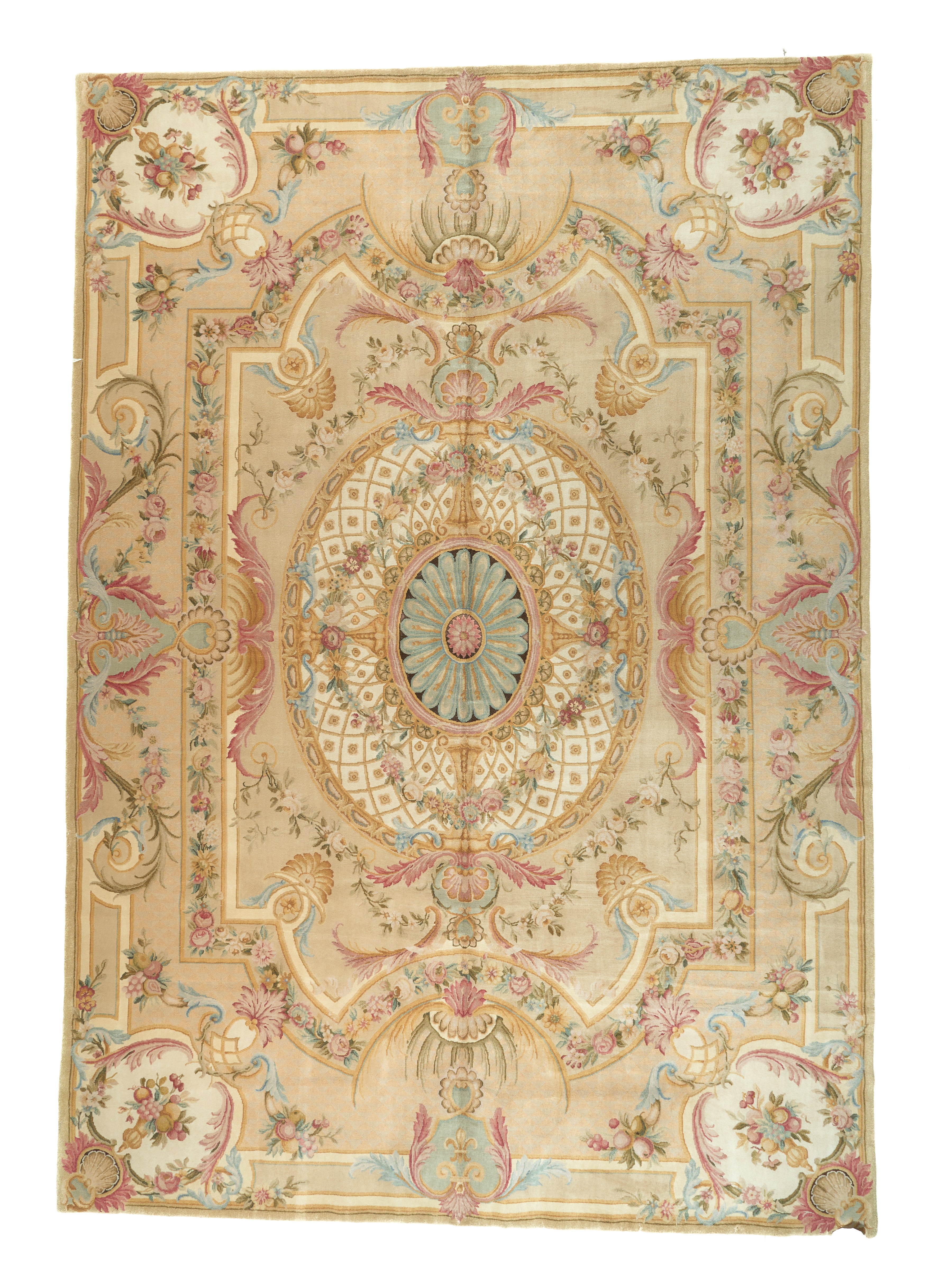Hand Knotted Savonnerie Carpet 8023