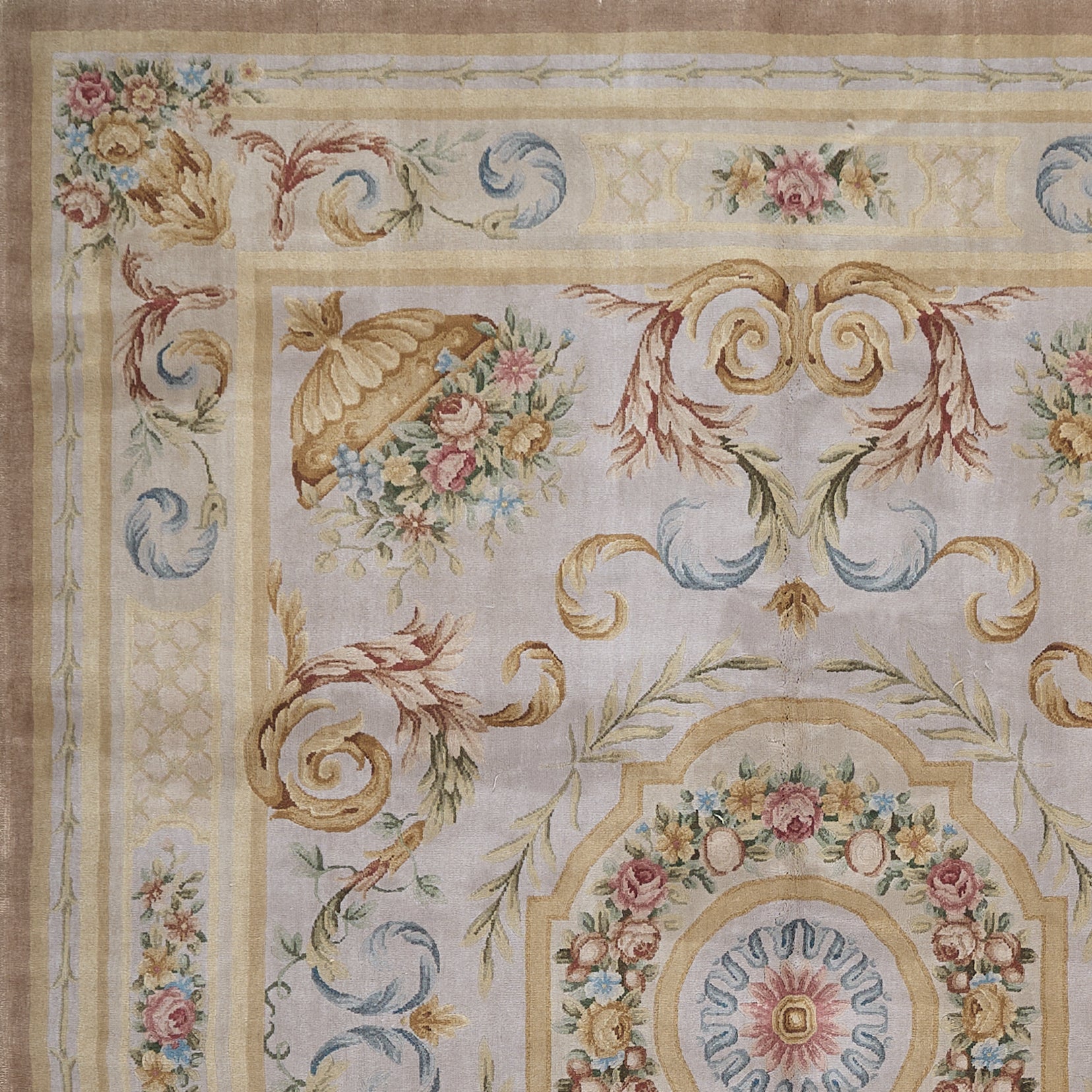 Hand Knotted Savonnerie Carpet 8040