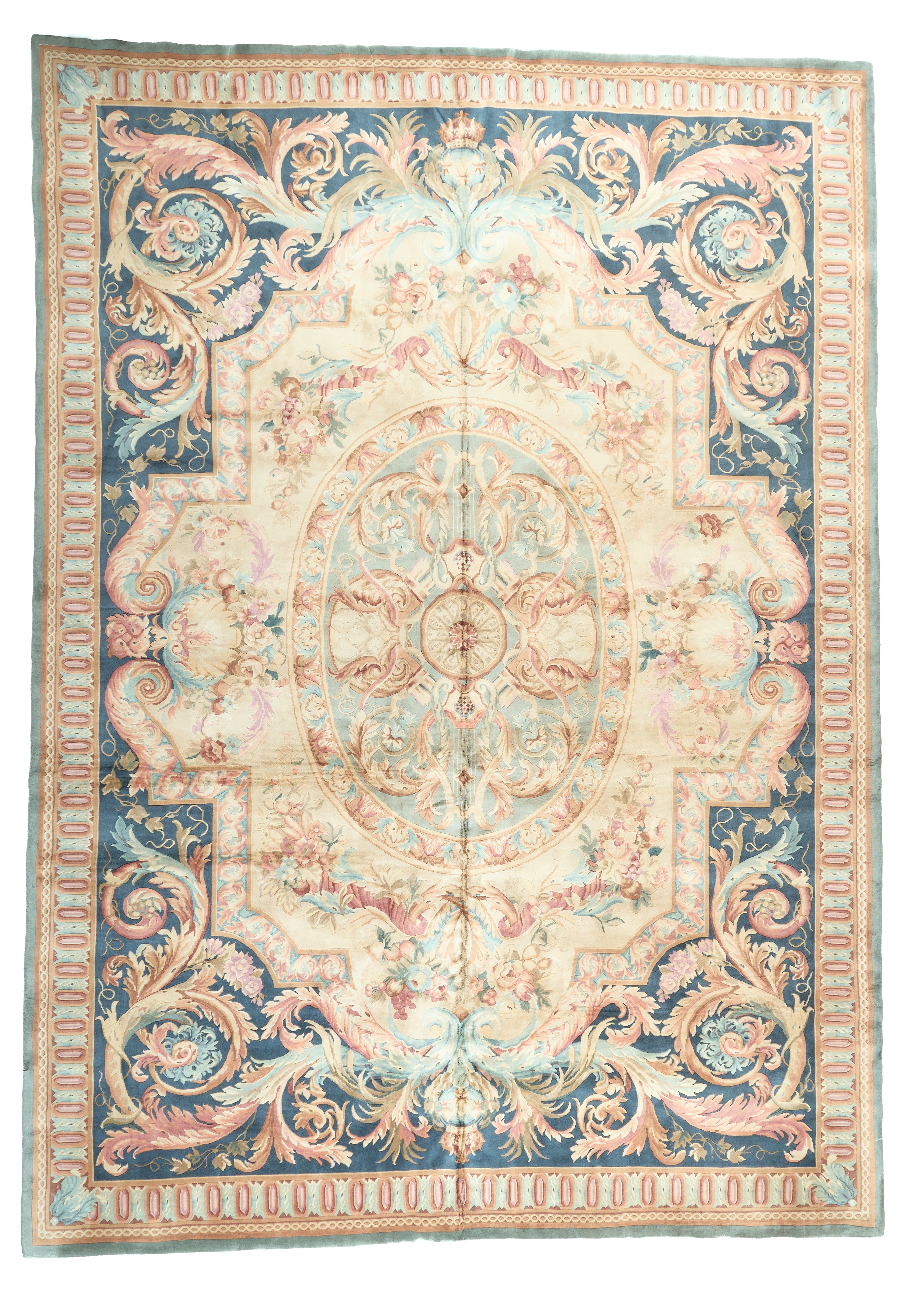 Hand Knotted Savonnerie Carpet 8042