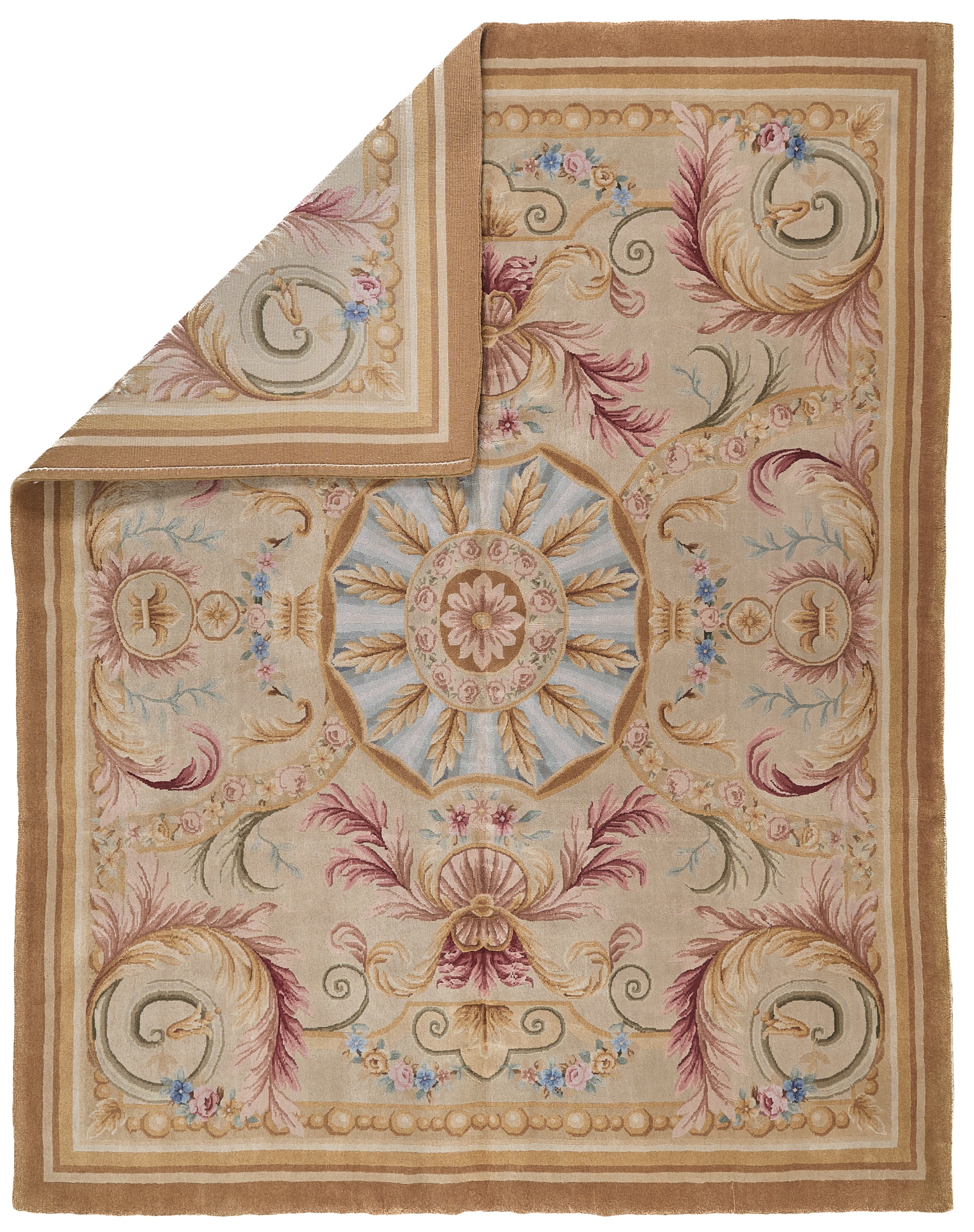 Hand Knotted Savonnerie Carpet 8044