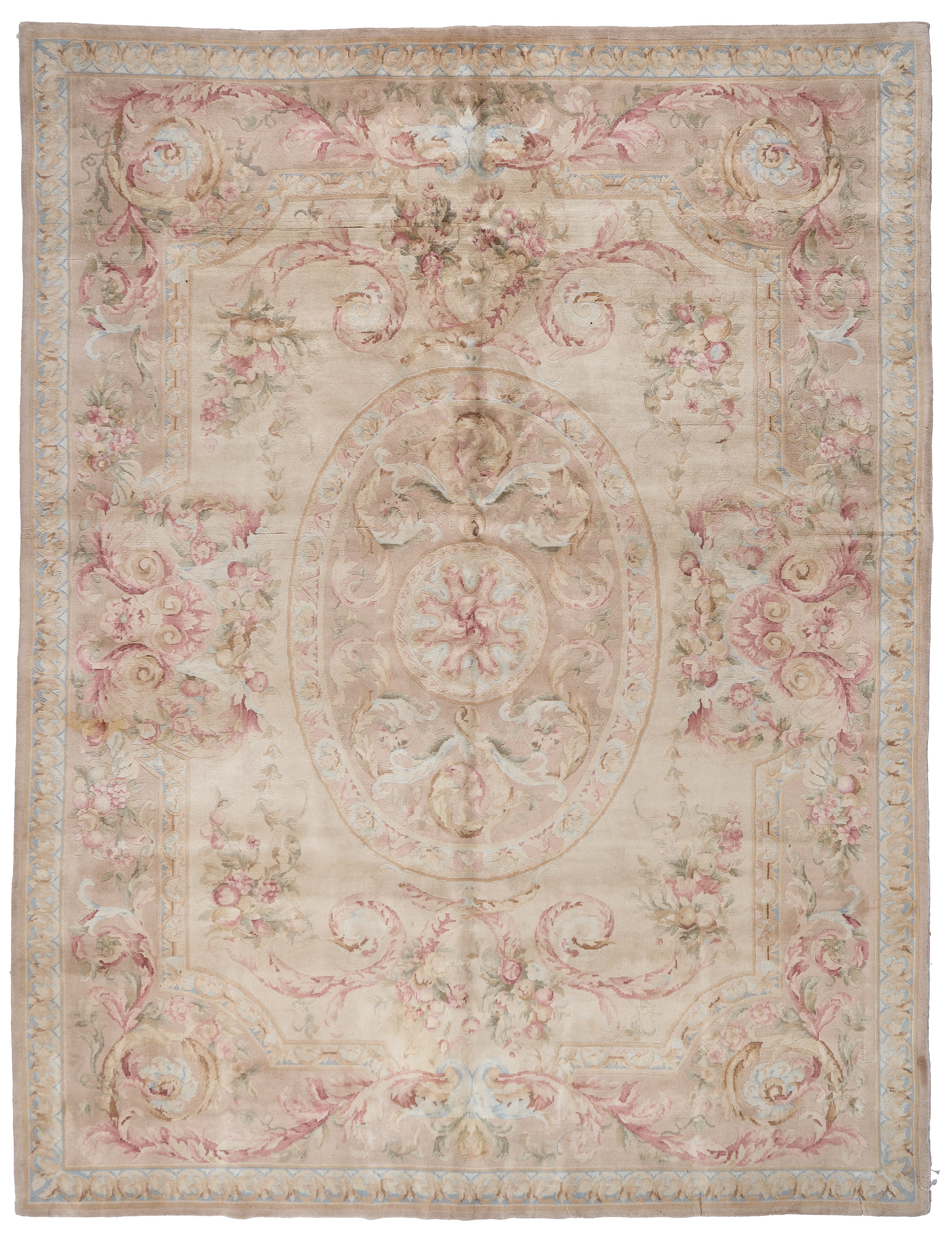 Hand Knotted Savonnerie Carpet 8047