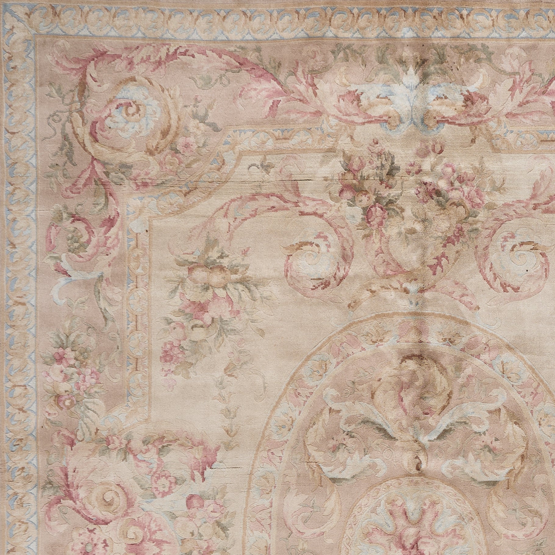 Hand Knotted Savonnerie Carpet 8047