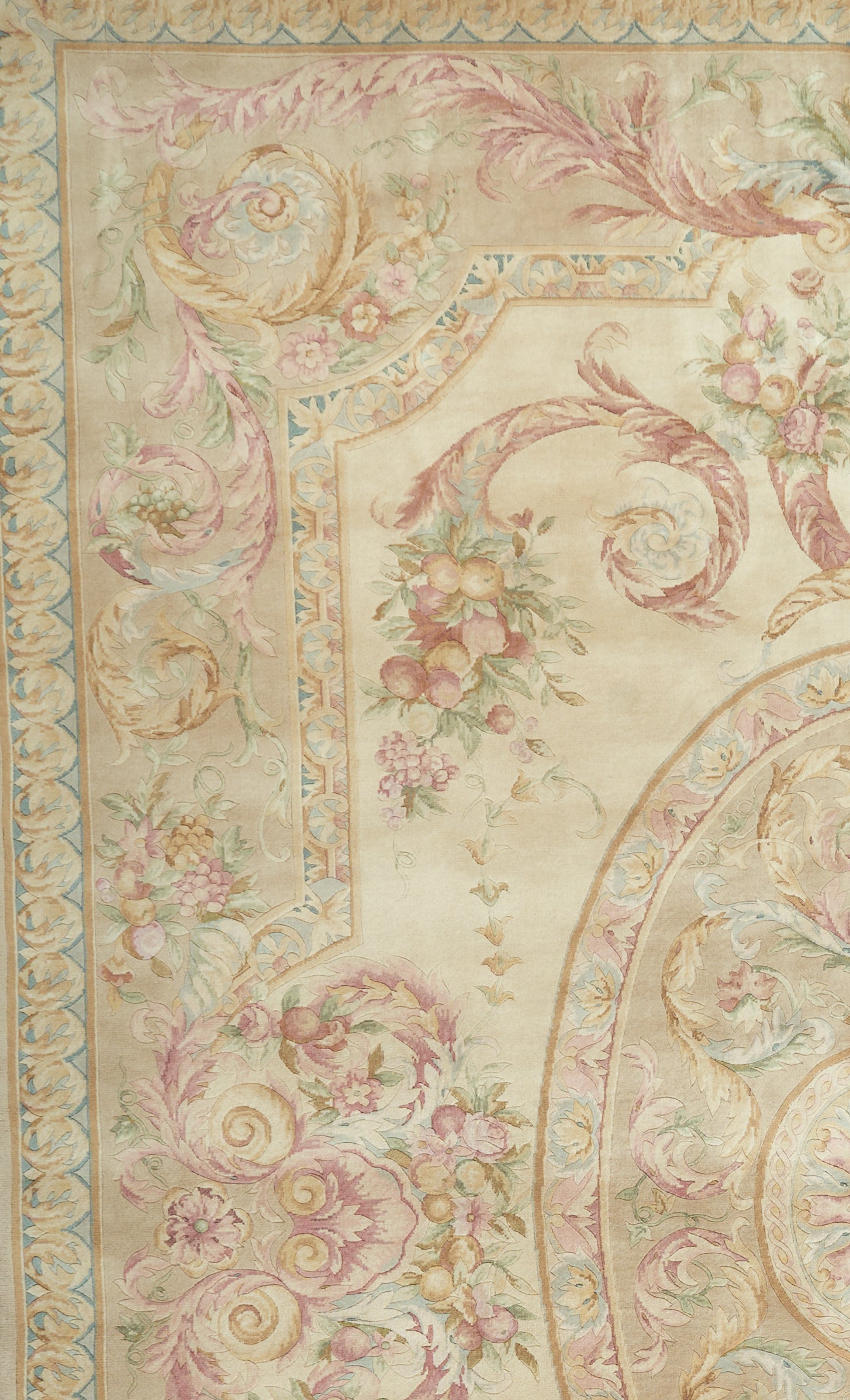 Hand Knotted Savonnerie Carpet 8048