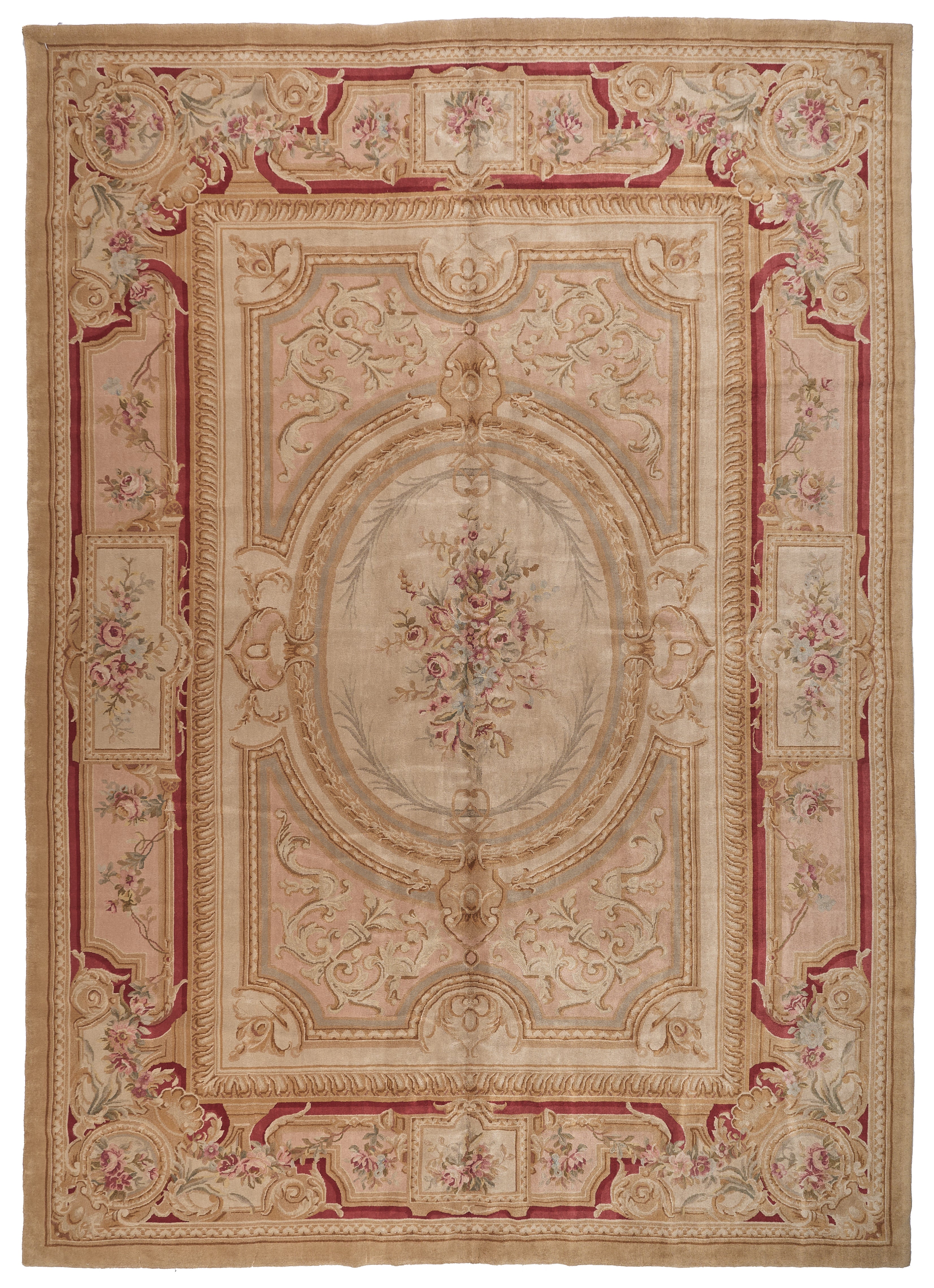 Hand Knotted Savonnerie Carpet 8050