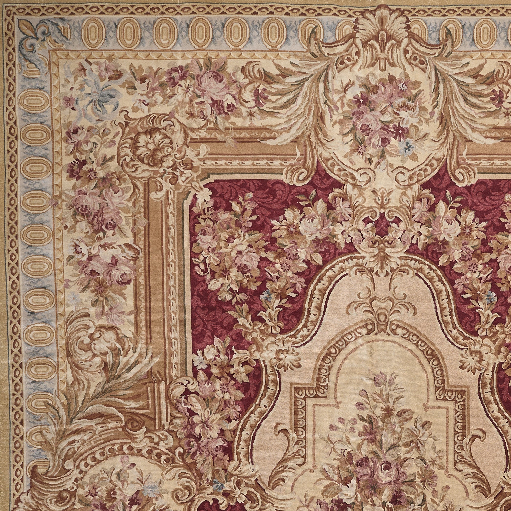 Hand Knotted Savonnerie Carpet 8051