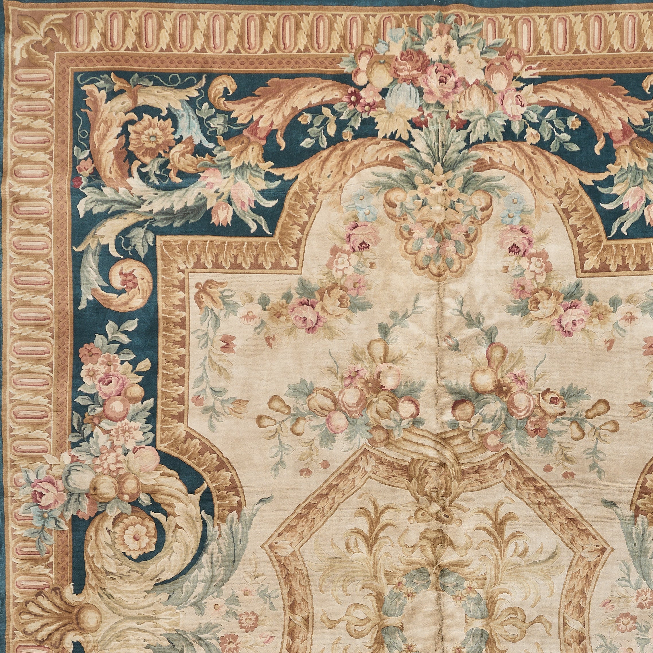 Hand Knotted Savonnerie Carpet 8054