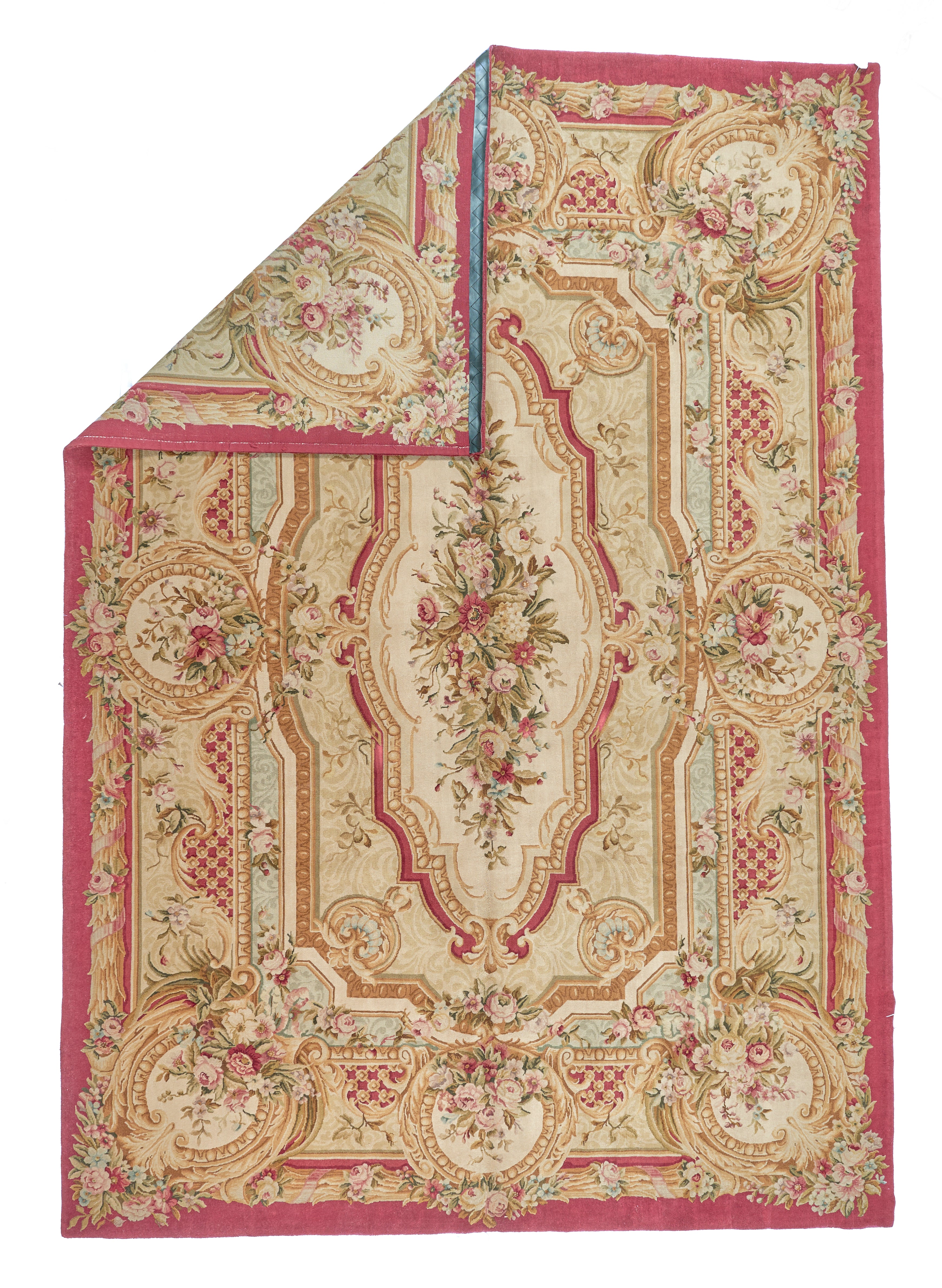 Hand Knotted Savonnerie Carpet 8057