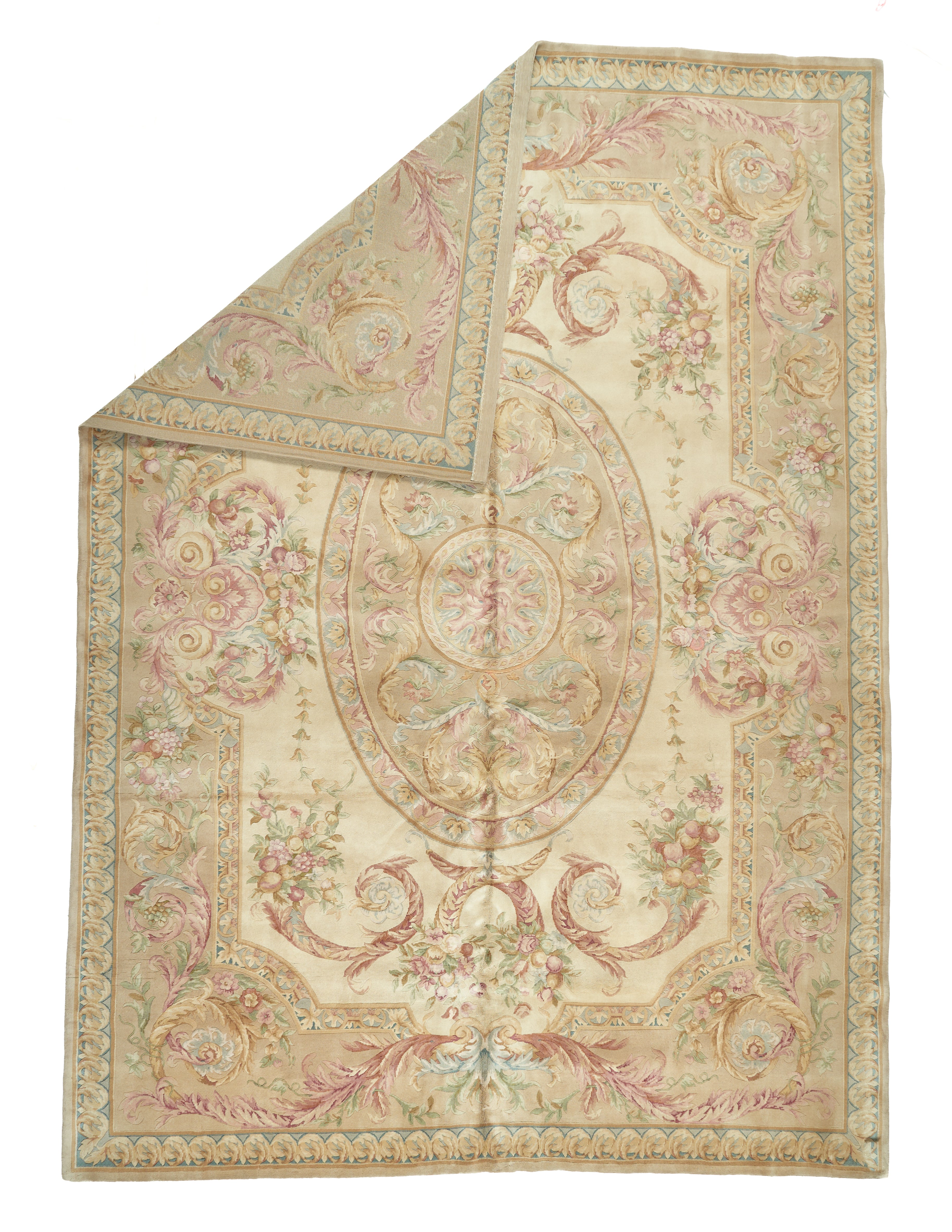 Hand Knotted Savonnerie Carpet 8060