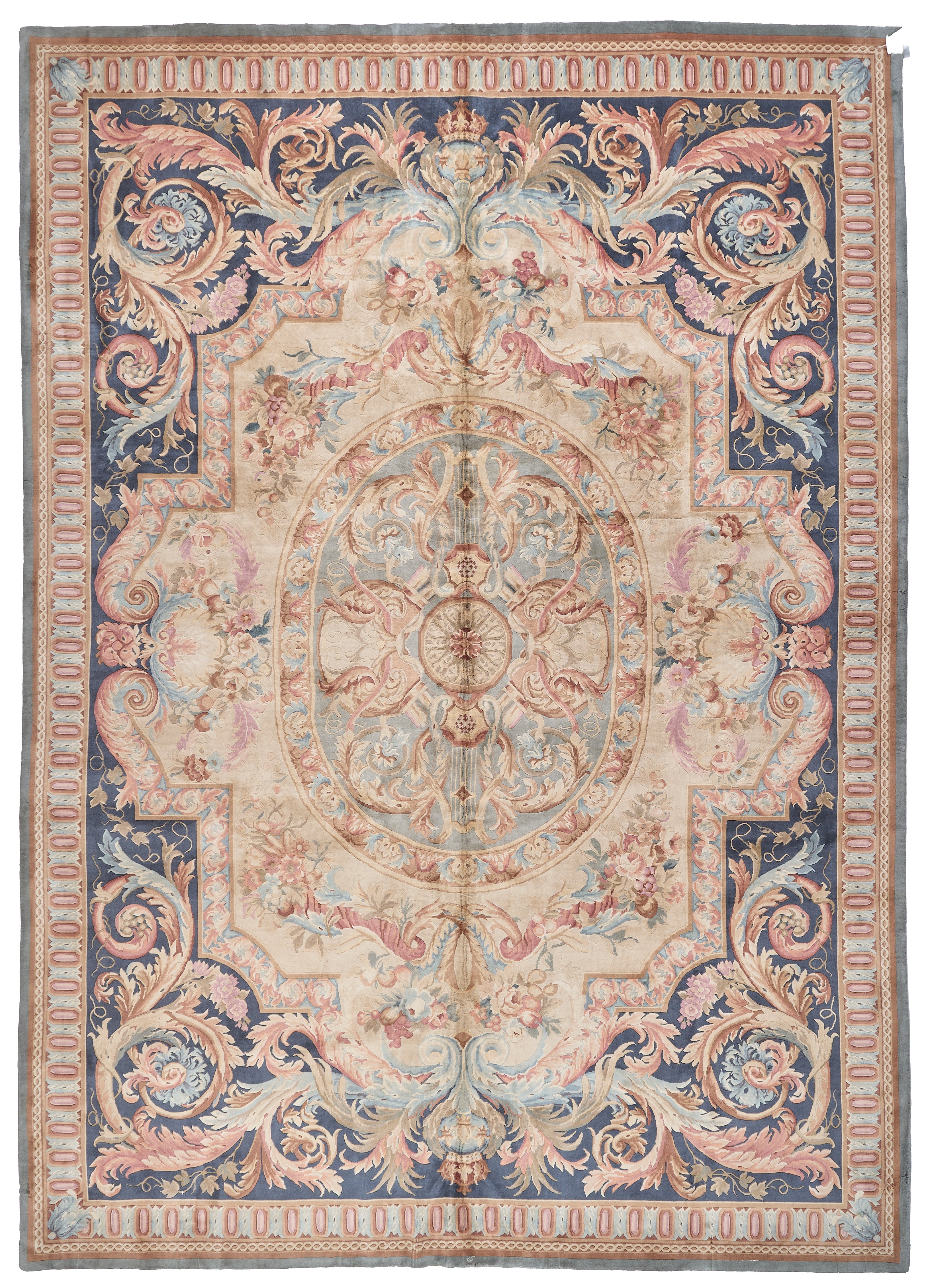 Hand Knotted Savonnerie Carpet 8061