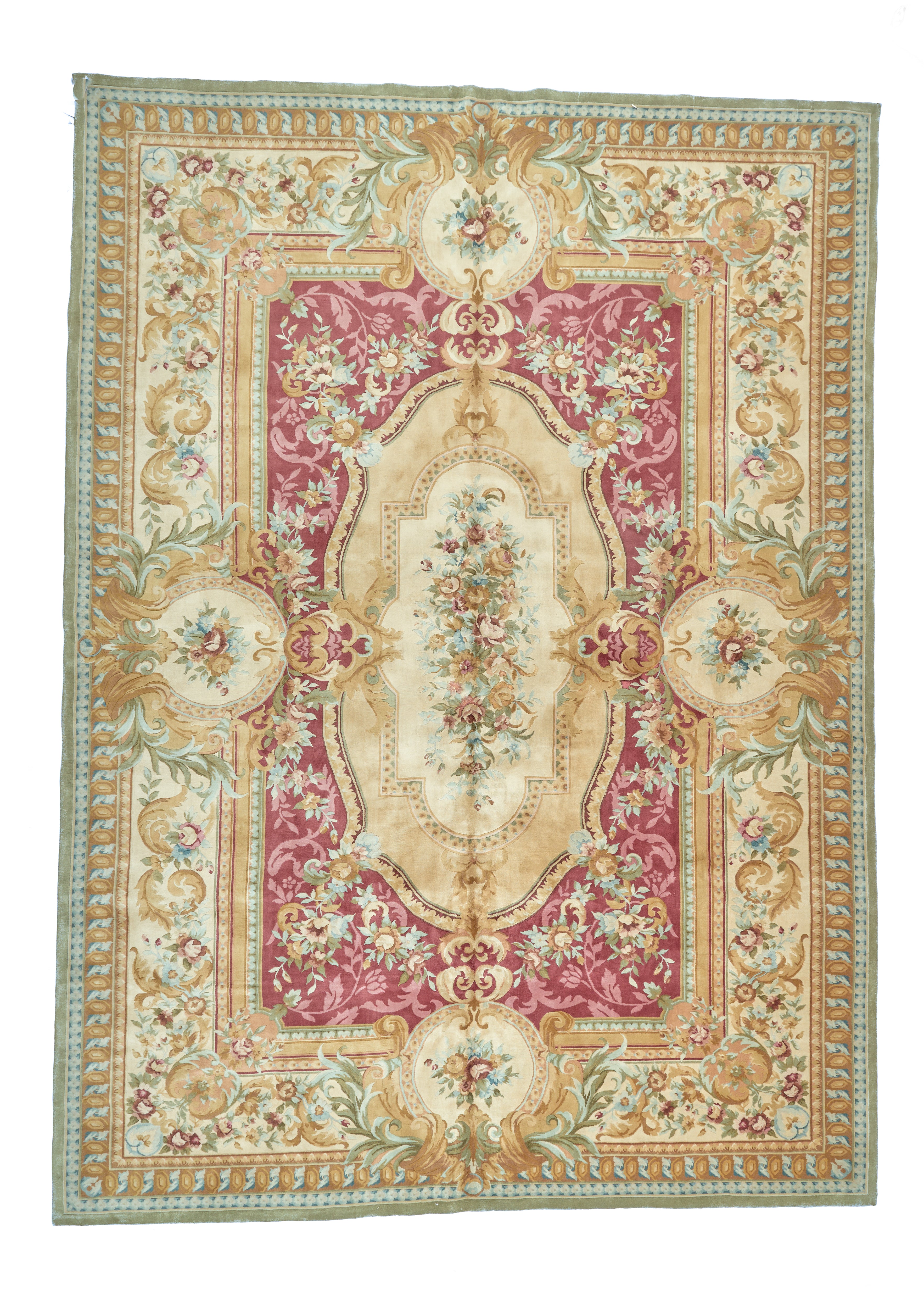 Hand Knotted Savonnerie Carpet 8063