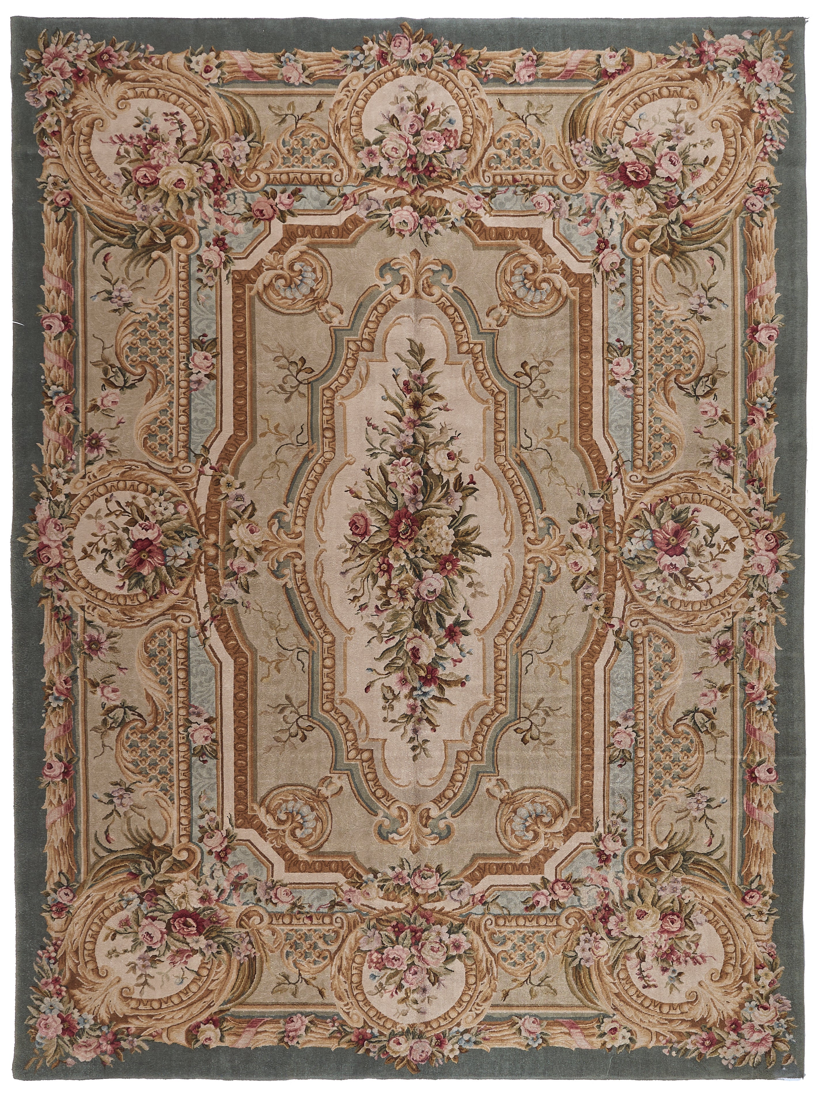 Hand Knotted Savonnerie Carpet 8064