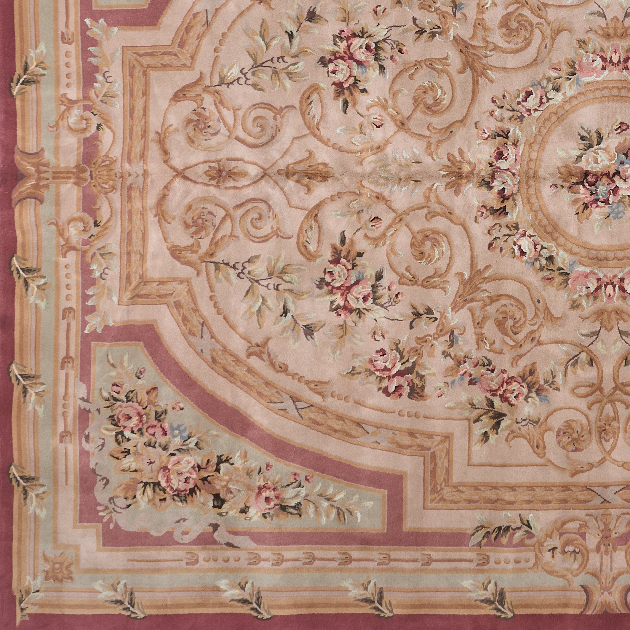 Hand Knotted Savonnerie Carpet 8071