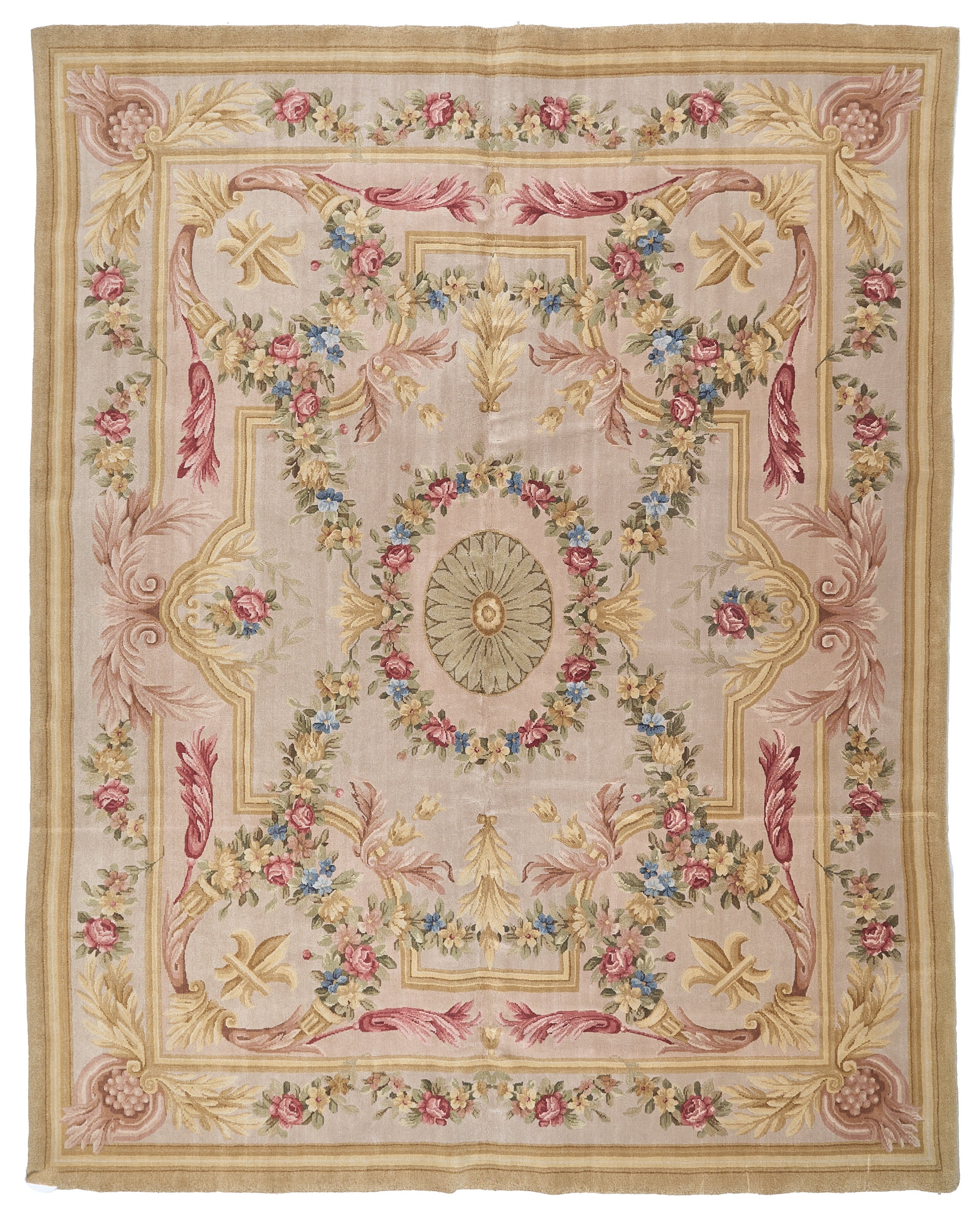 Hand Knotted Savonnerie Carpet 8073