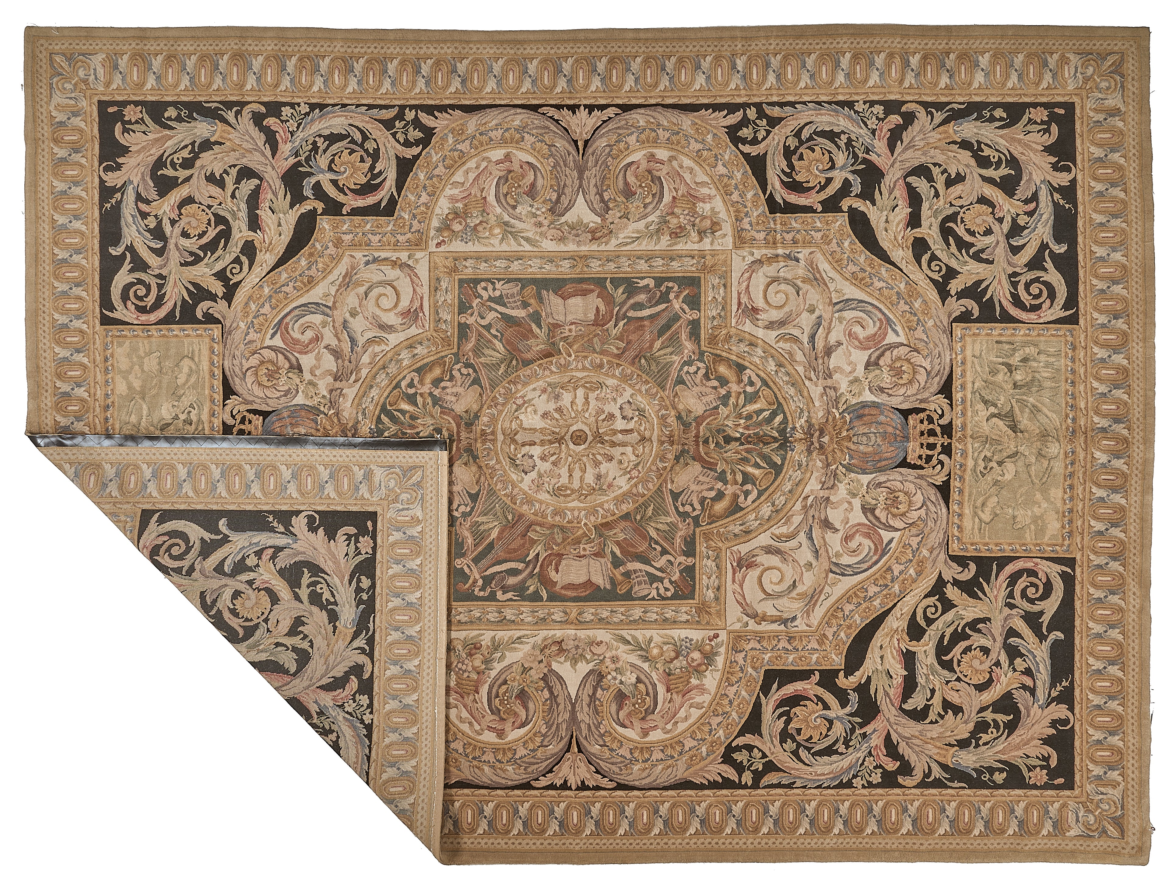 Hand Knotted Savonnerie Carpet 8074