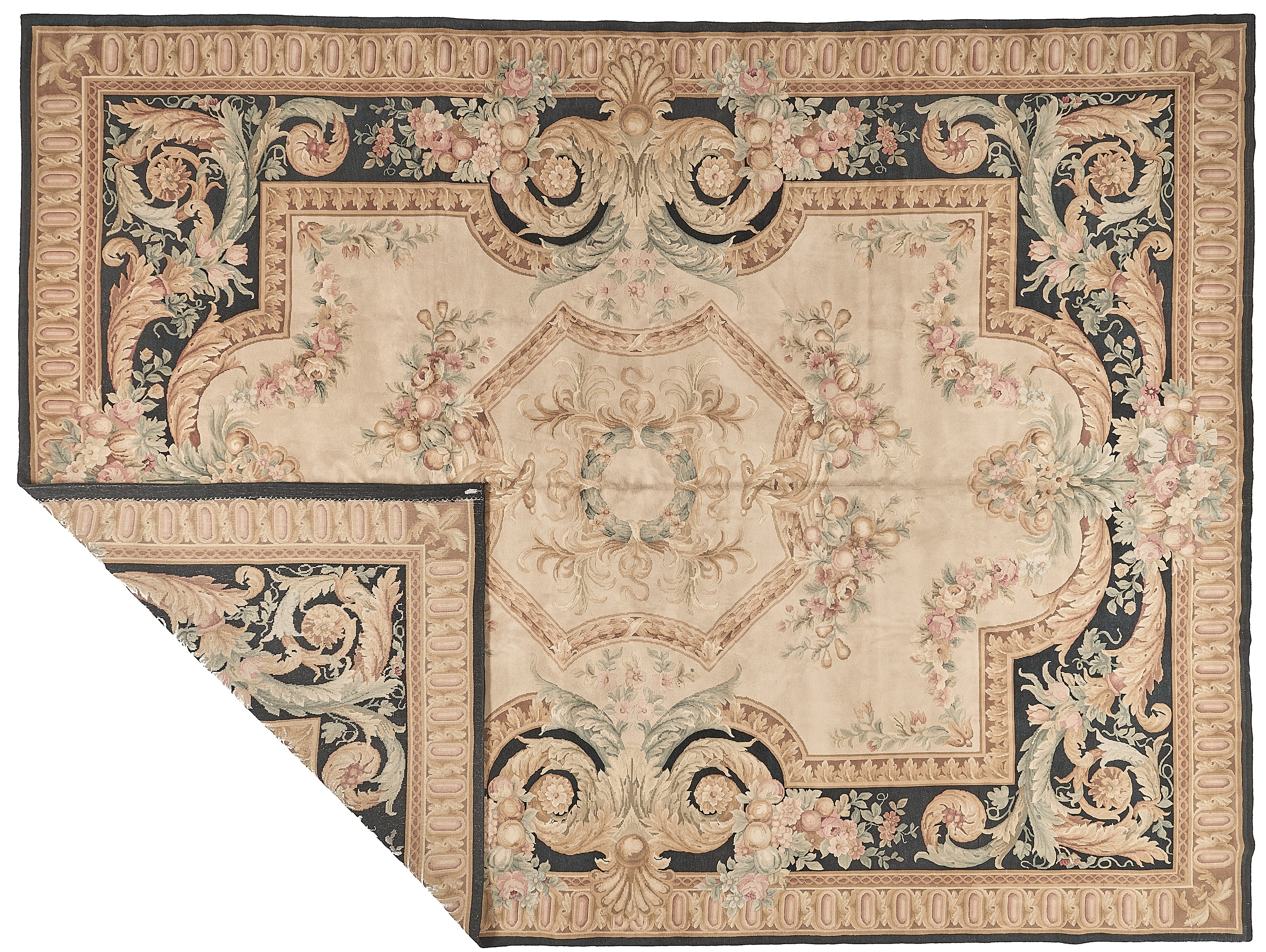 Hand Knotted Savonnerie Carpet 8075