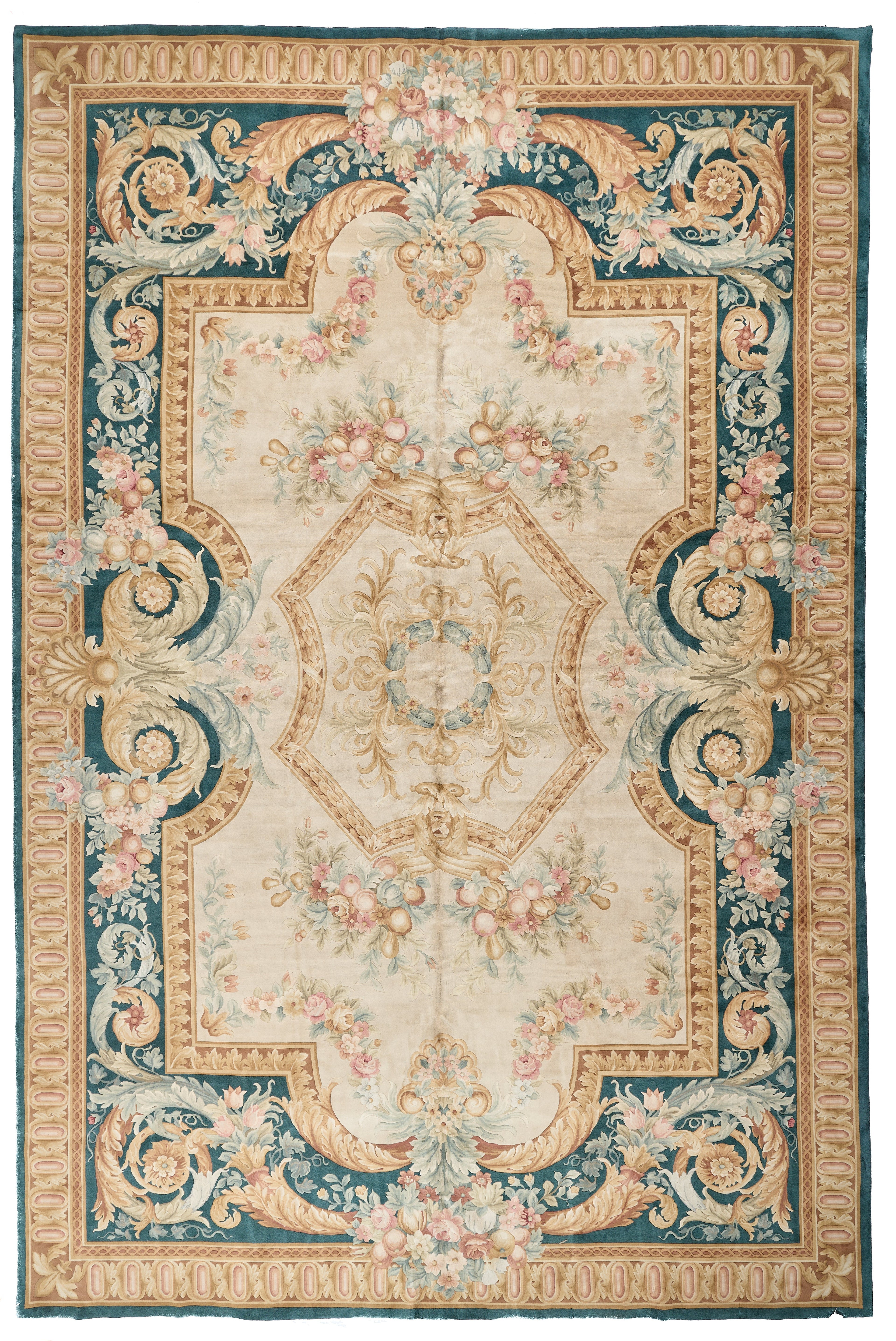 Hand Knotted Savonnerie Carpet 8079