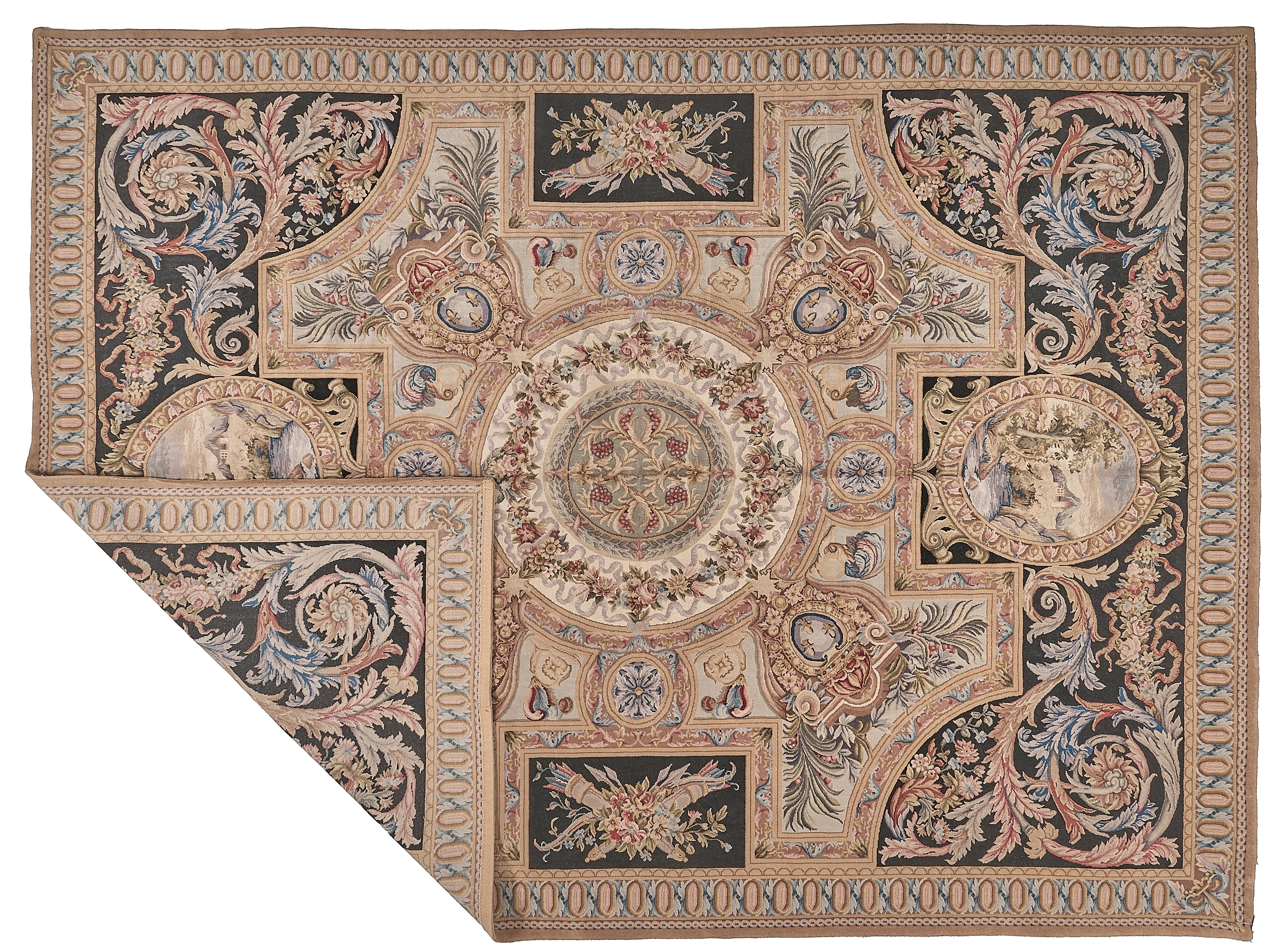 Hand Knotted Savonnerie Carpet 8080