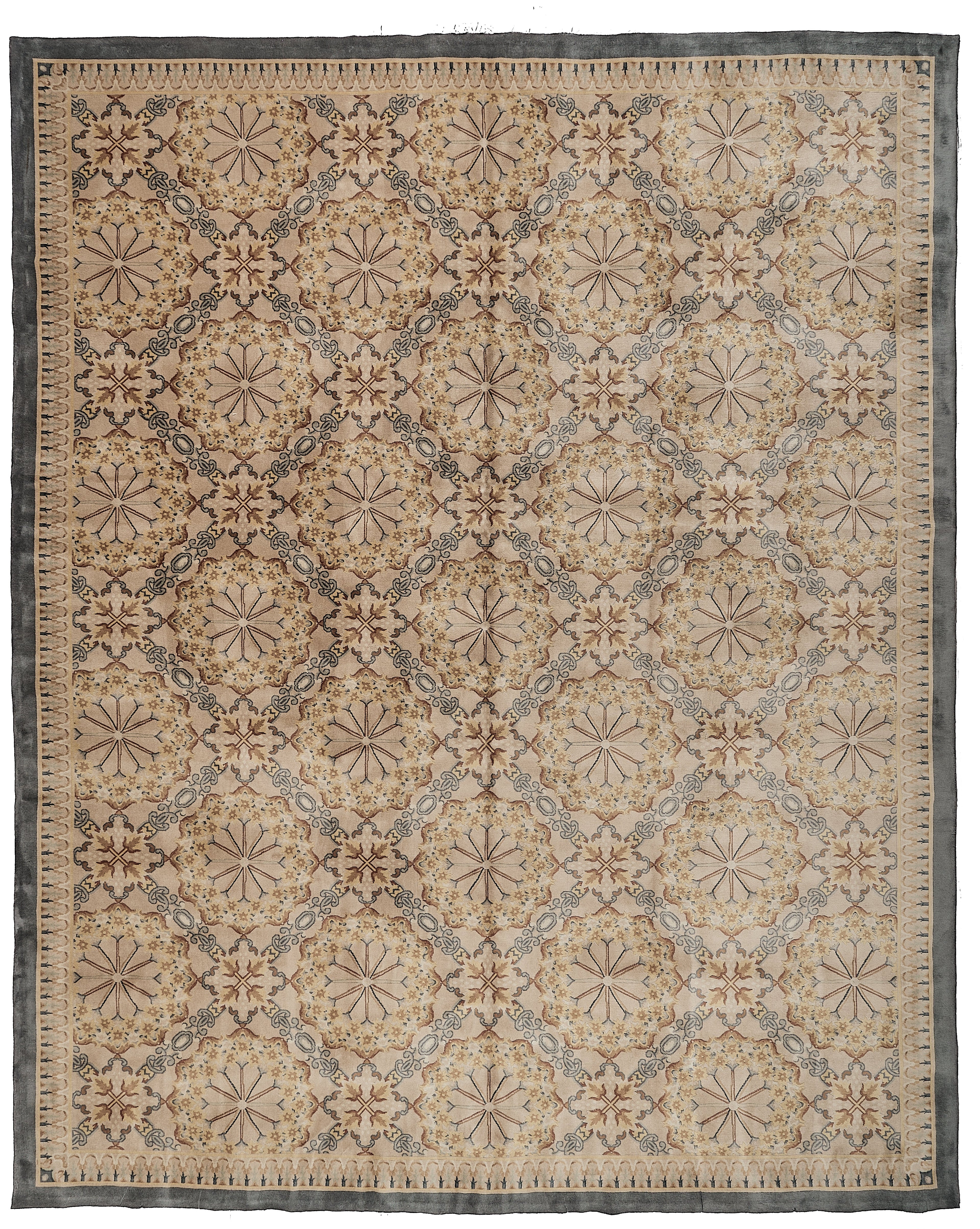 Hand Knotted Savonnerie Carpet 8082