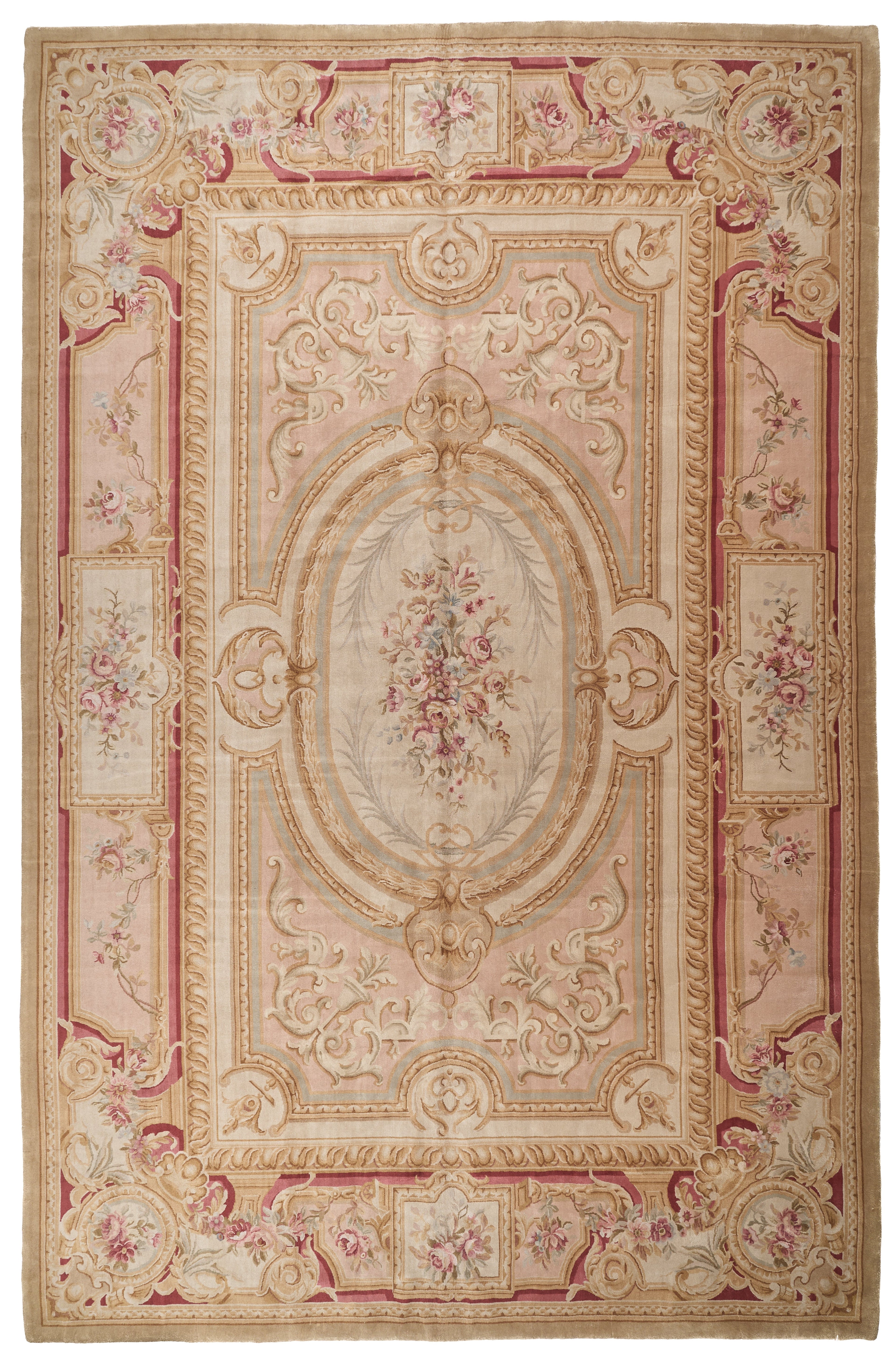 Hand Knotted Savonnerie Carpet 8085