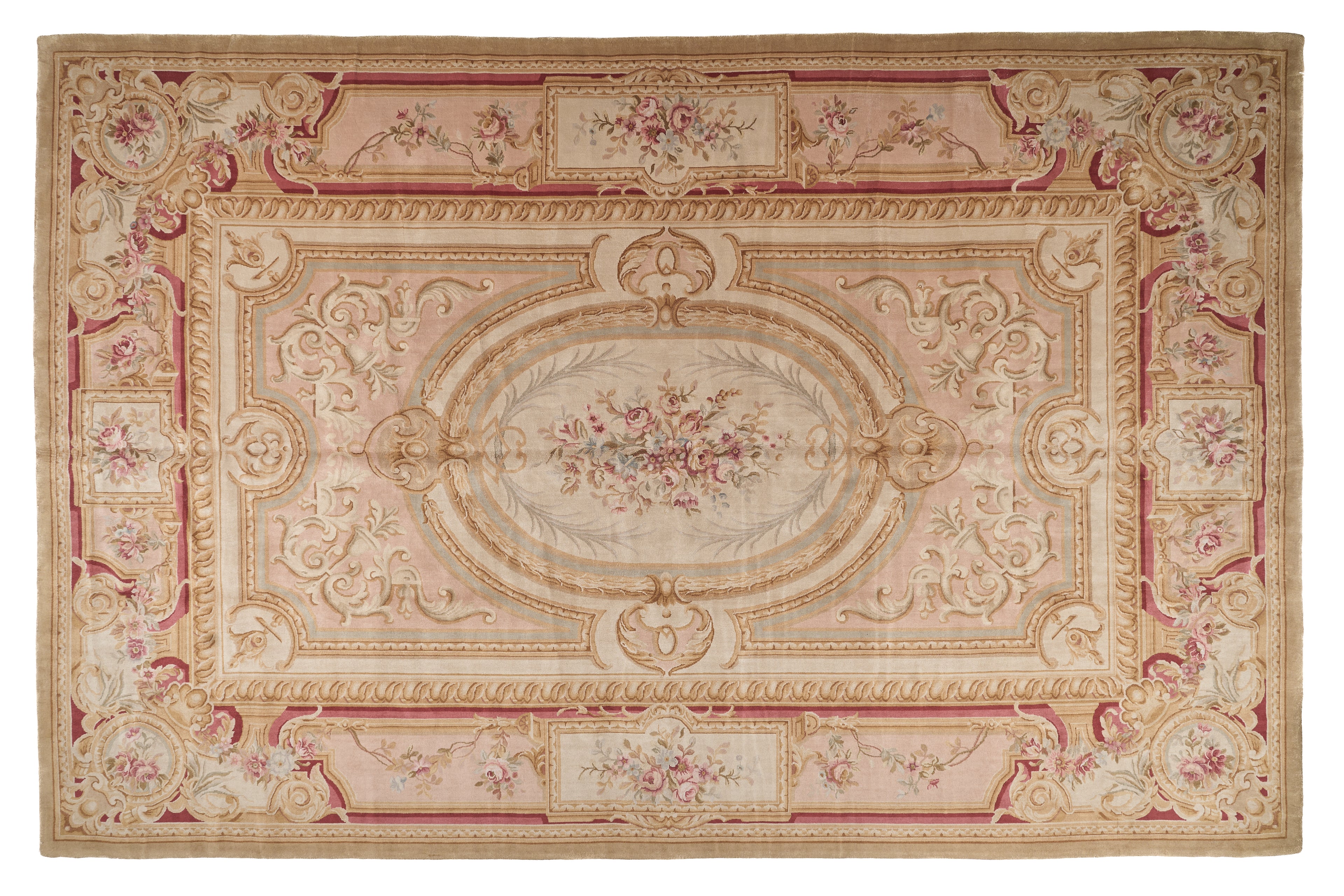 Hand Knotted Savonnerie Carpet 8085