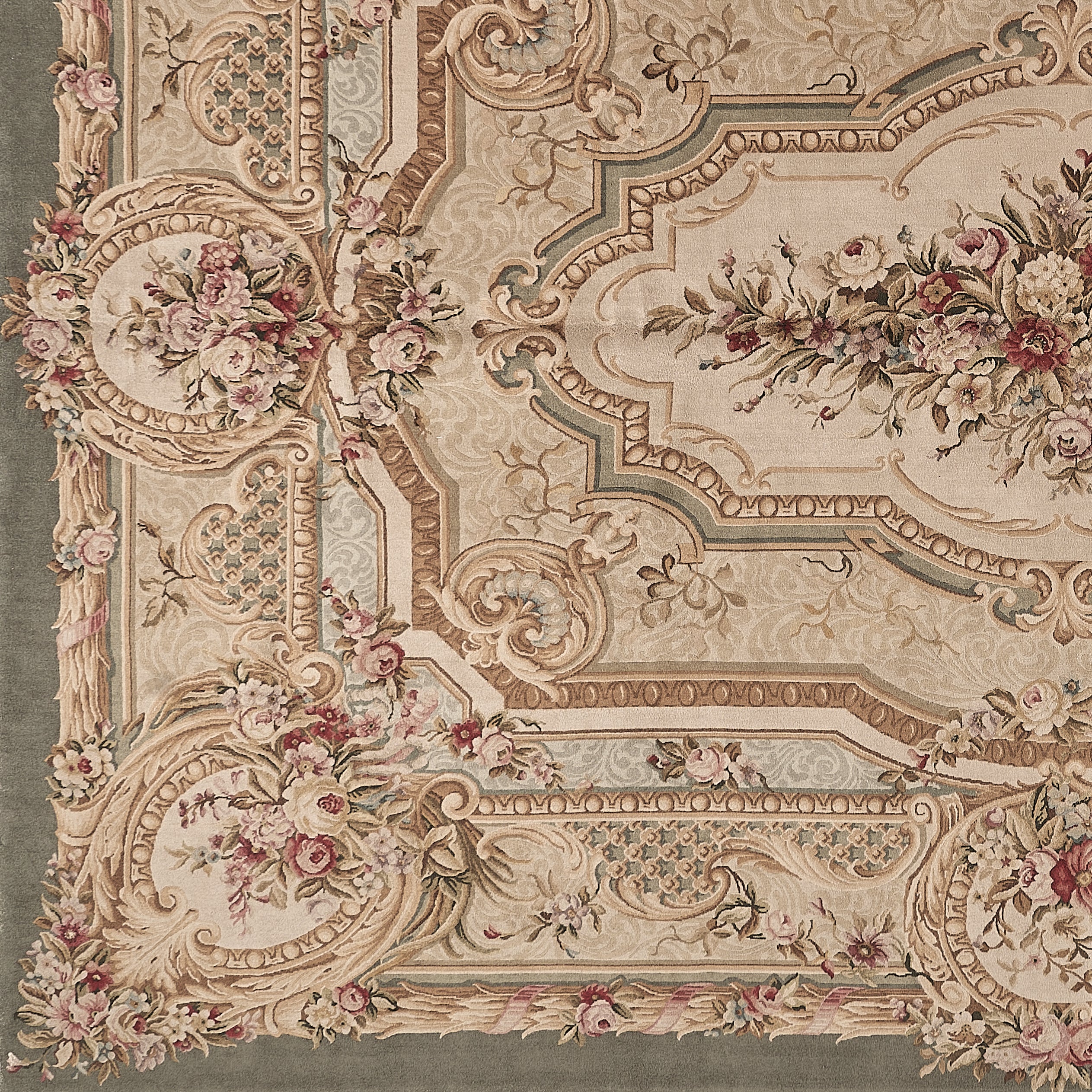 Hand Knotted Savonnerie Carpet 8086