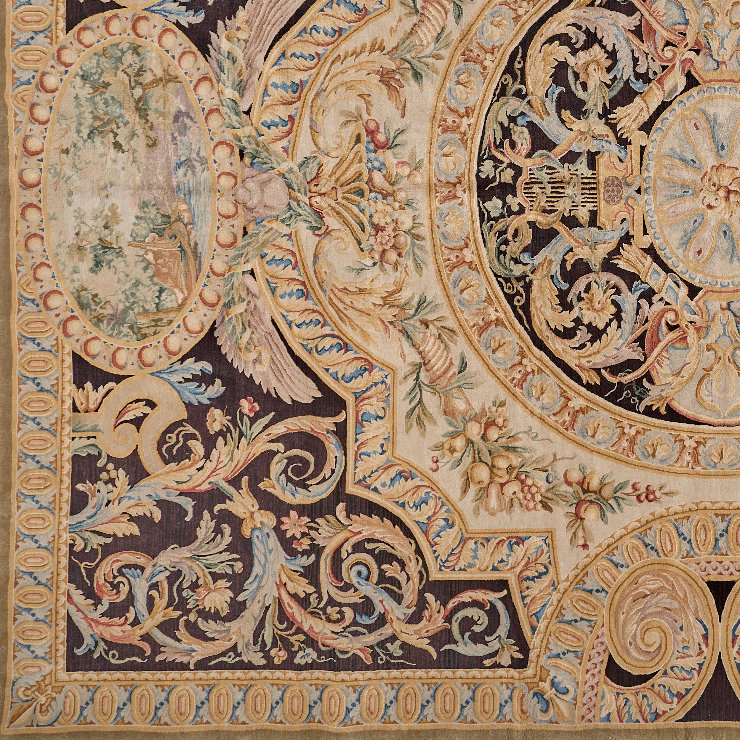 Hand Knotted Savonnerie Carpet 8087