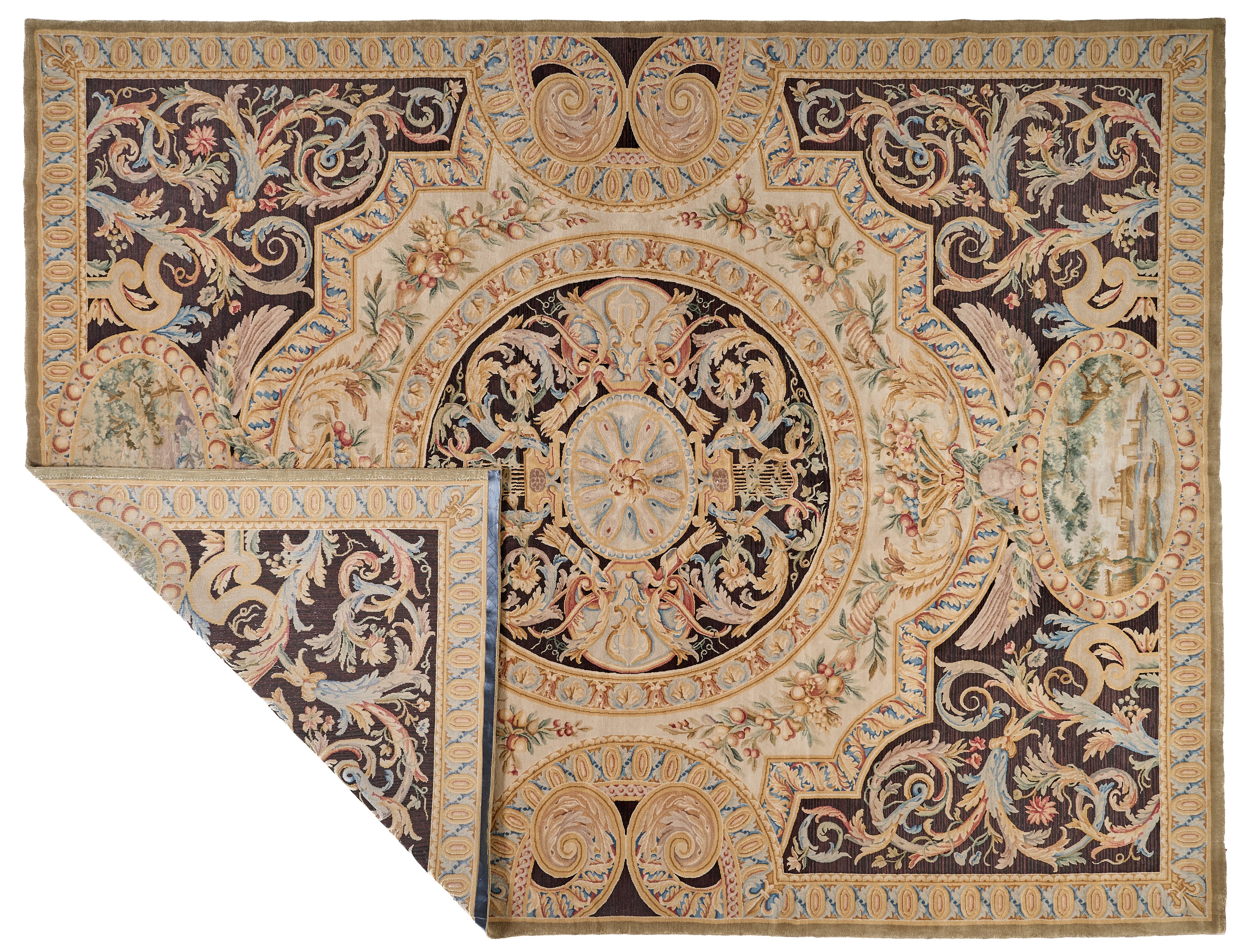 Hand Knotted Savonnerie Carpet 8087