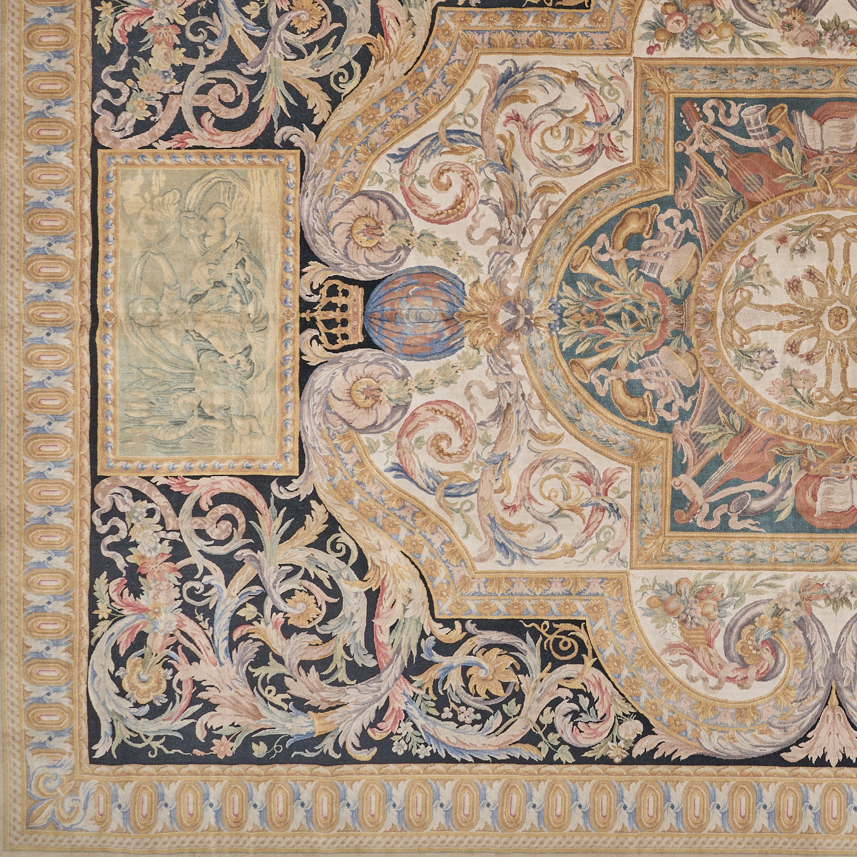 Hand Knotted Savonnerie Carpet 8088
