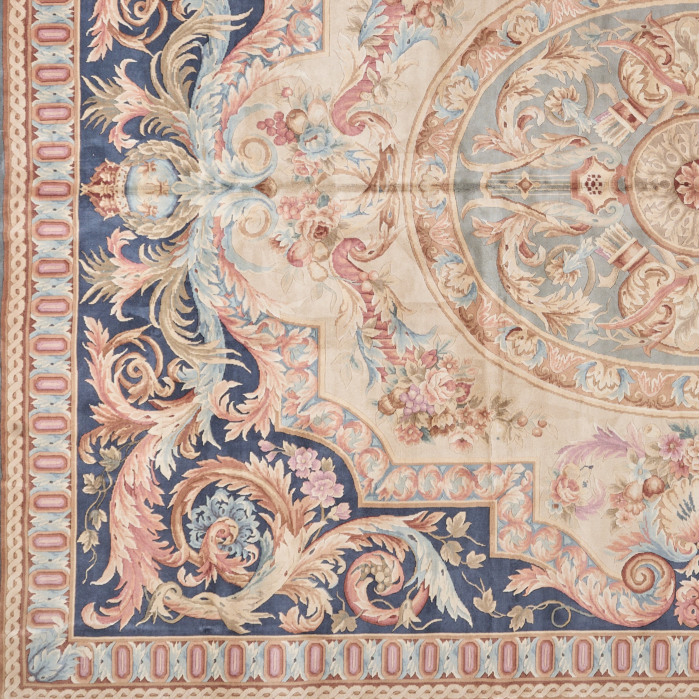 Hand Knotted Savonnerie Carpet 8095