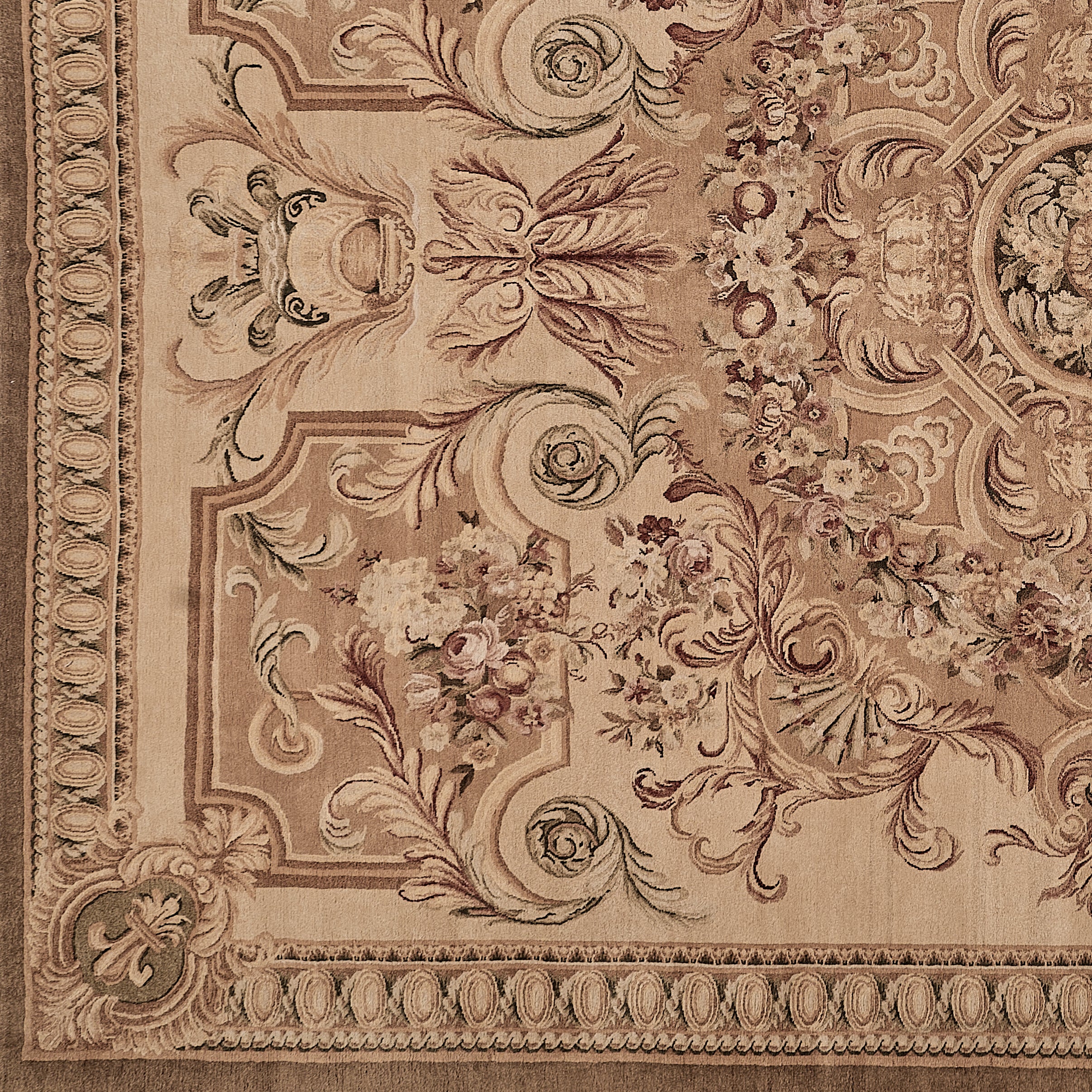 Hand Knotted Savonnerie Carpet 8096