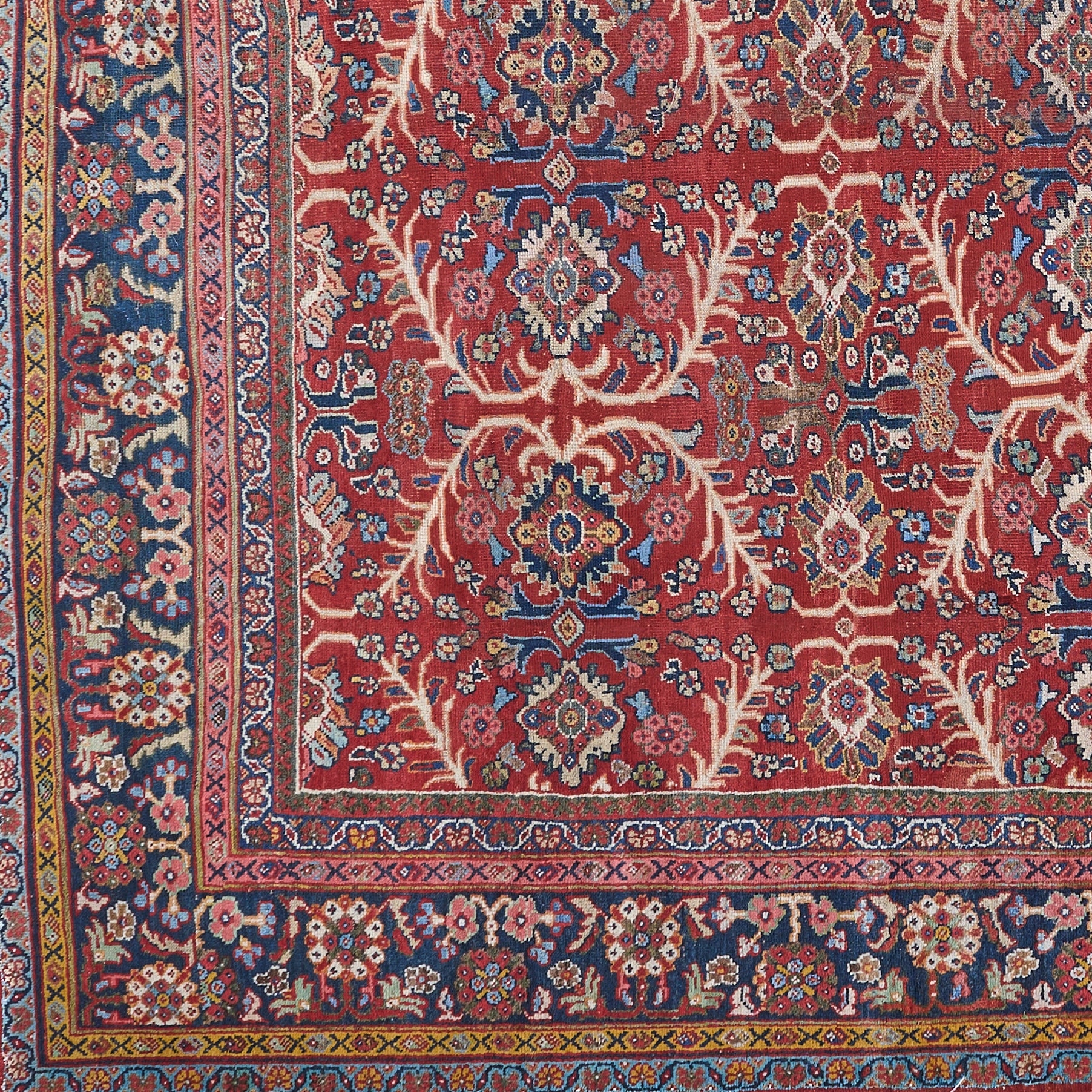 90032 Antique Persian Sultanabad Circa 1900
