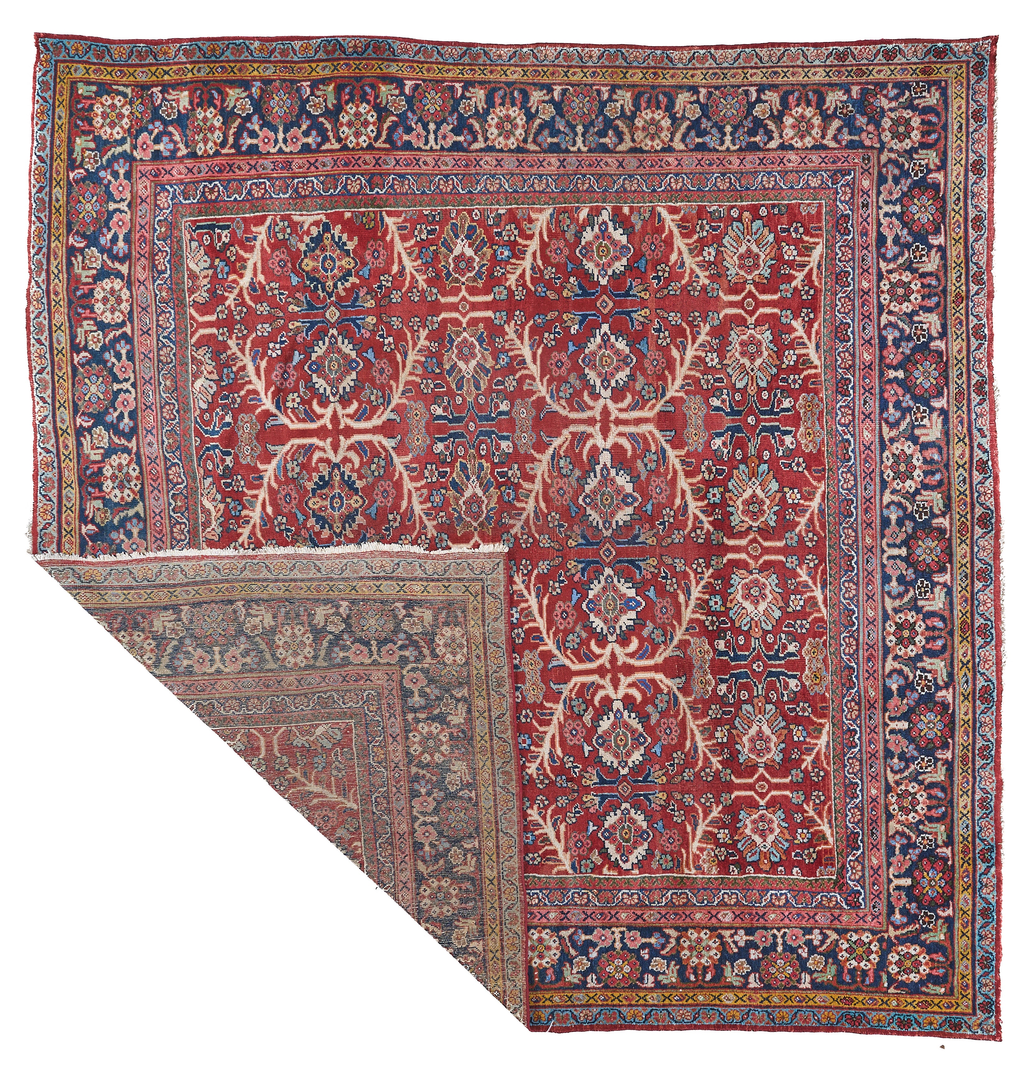 90032 Antique Persian Sultanabad Circa 1900