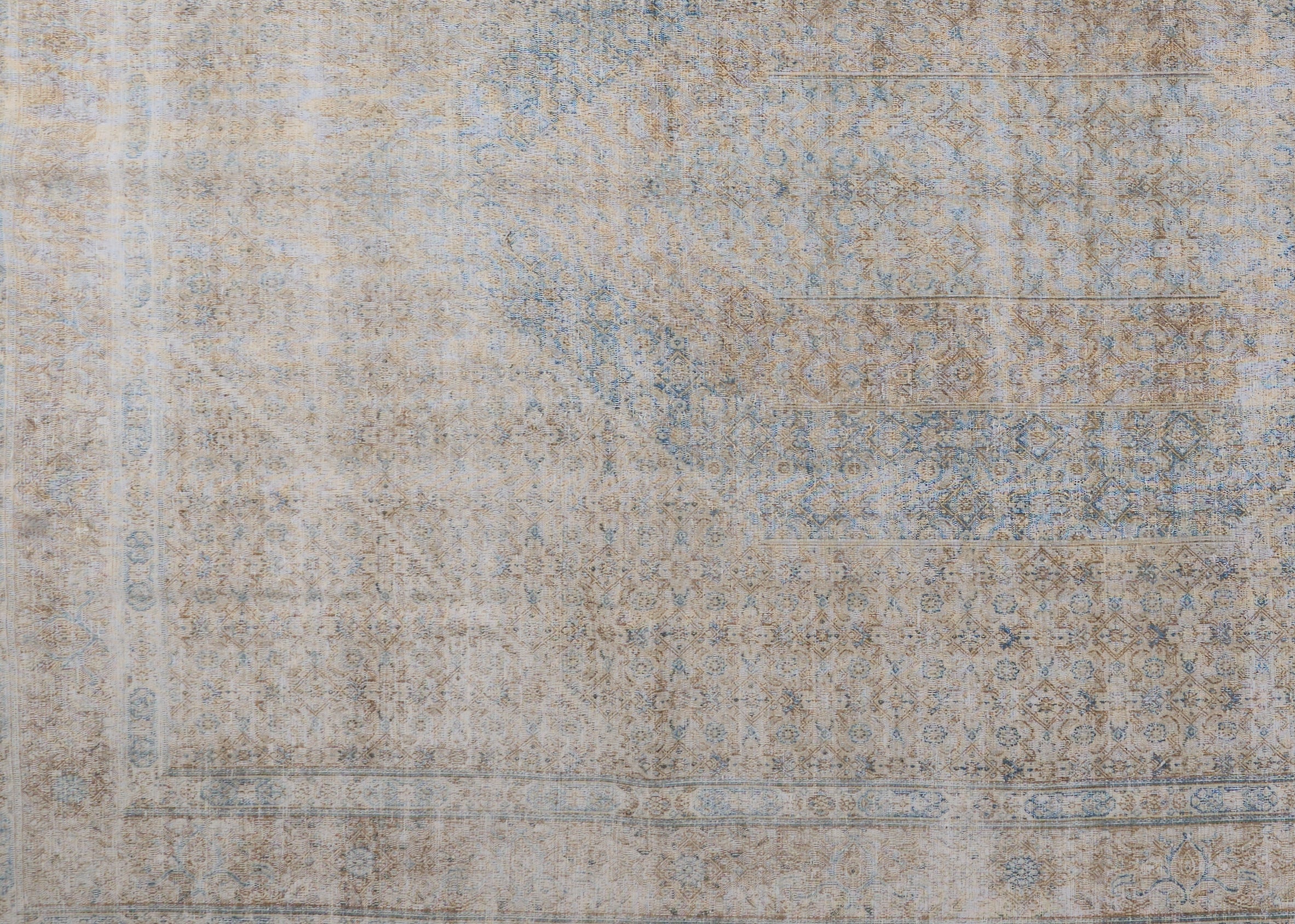 90067 Semi-Antique Persian Tabriz Circa 1950