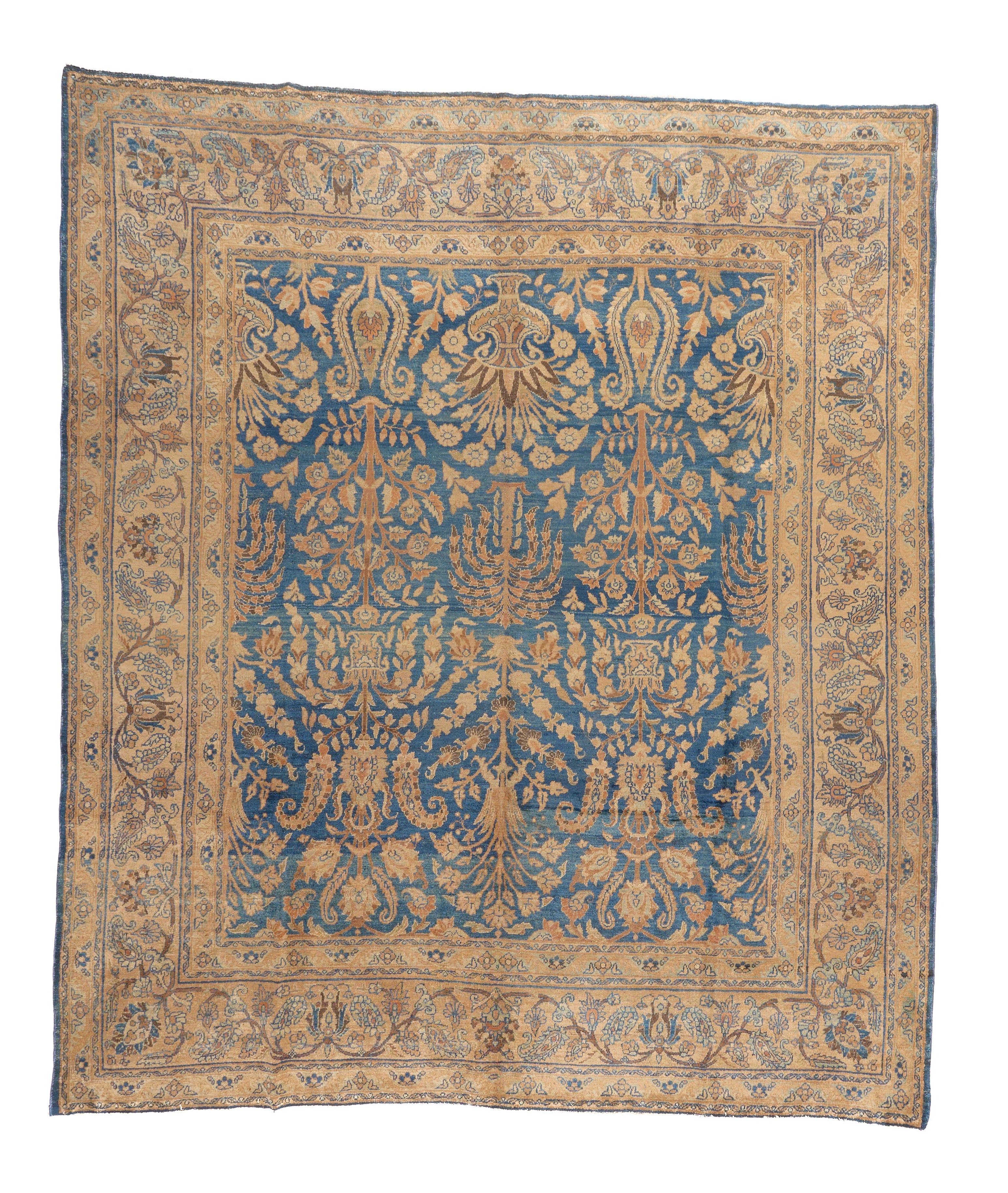 90127 Antique Persian Tabriz Rug Circa 1920