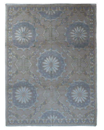 20027 Fine Hand Knotted Nepal Rug