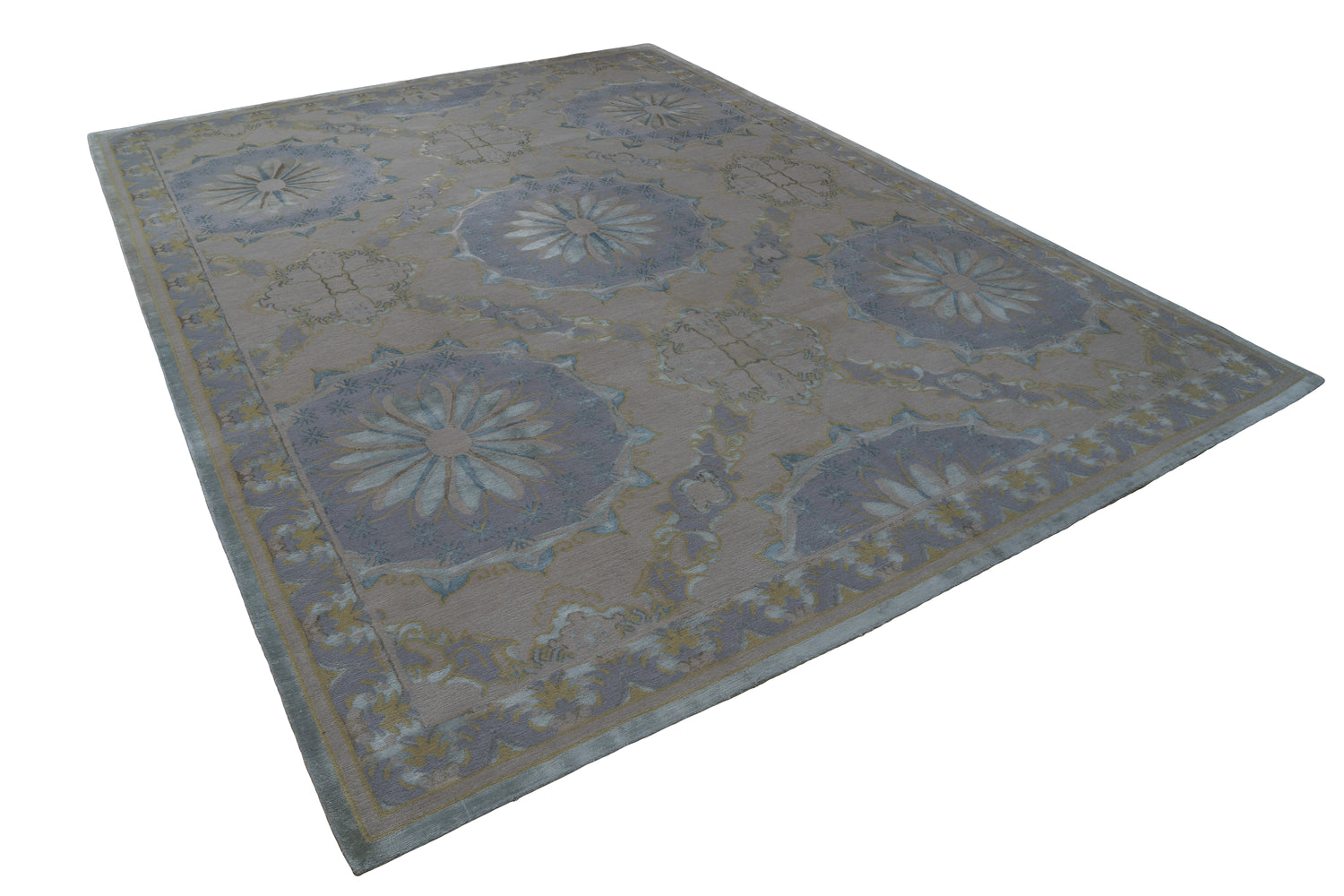 20027 Fine Hand Knotted Nepal Rug