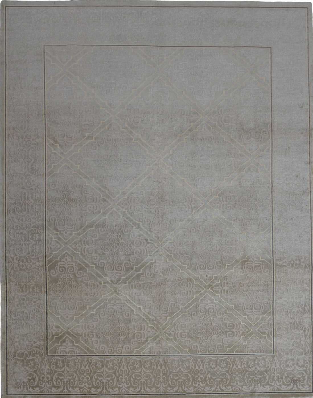 20039 Fine Hand Knotted Nepal Rug