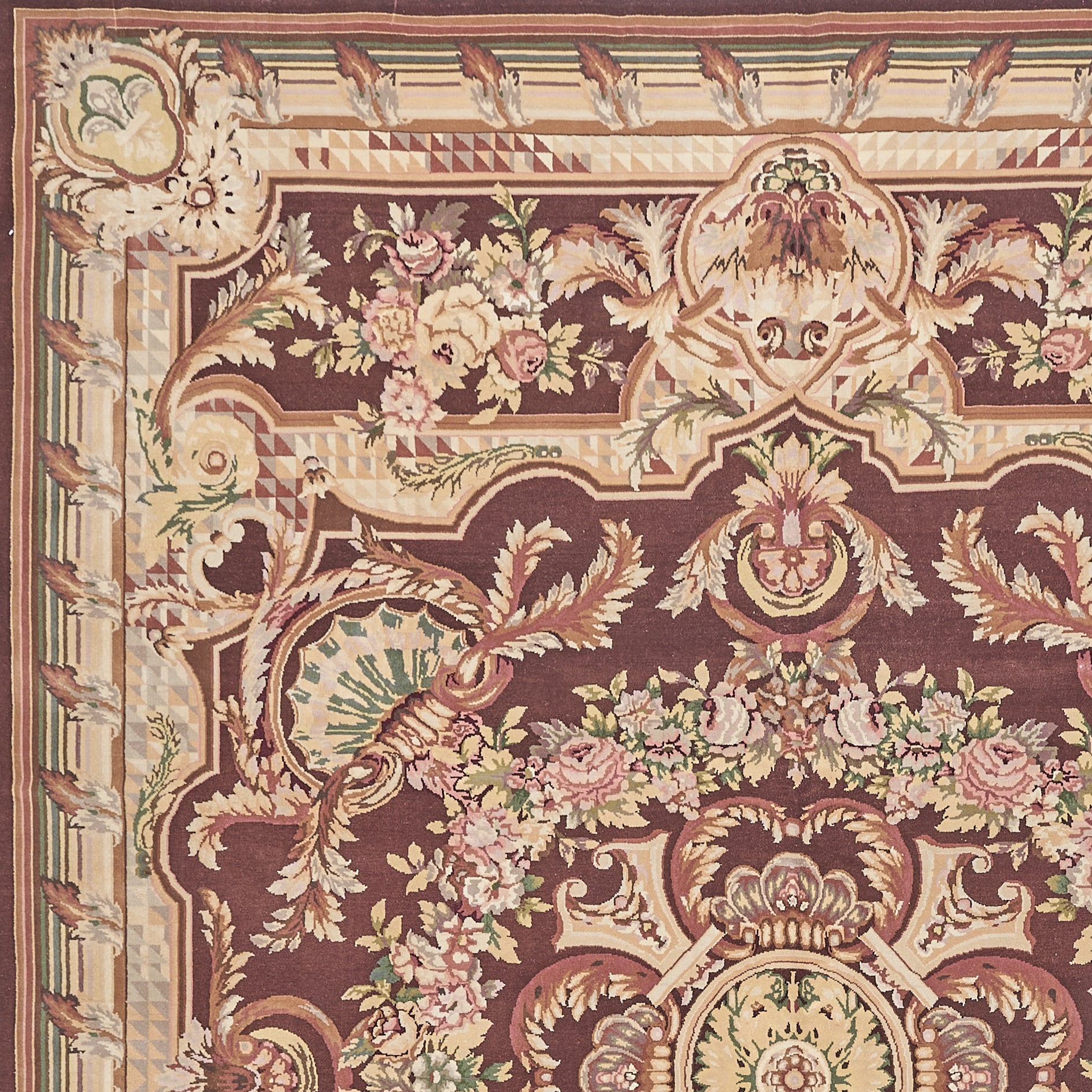 Hand Knotted Savonnerie Carpet- 2003