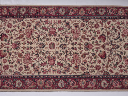40028 Sino- tabriz Wool/ Silk Runner