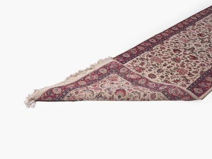40028 Sino- tabriz Wool/ Silk Runner