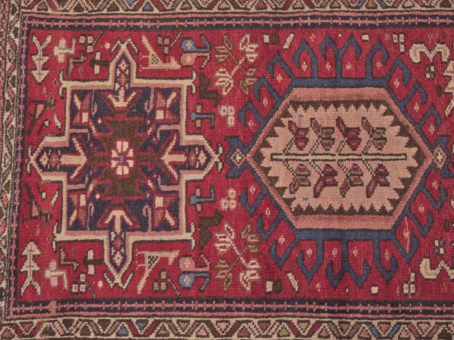 40039 Antique Persian Heriz Runner