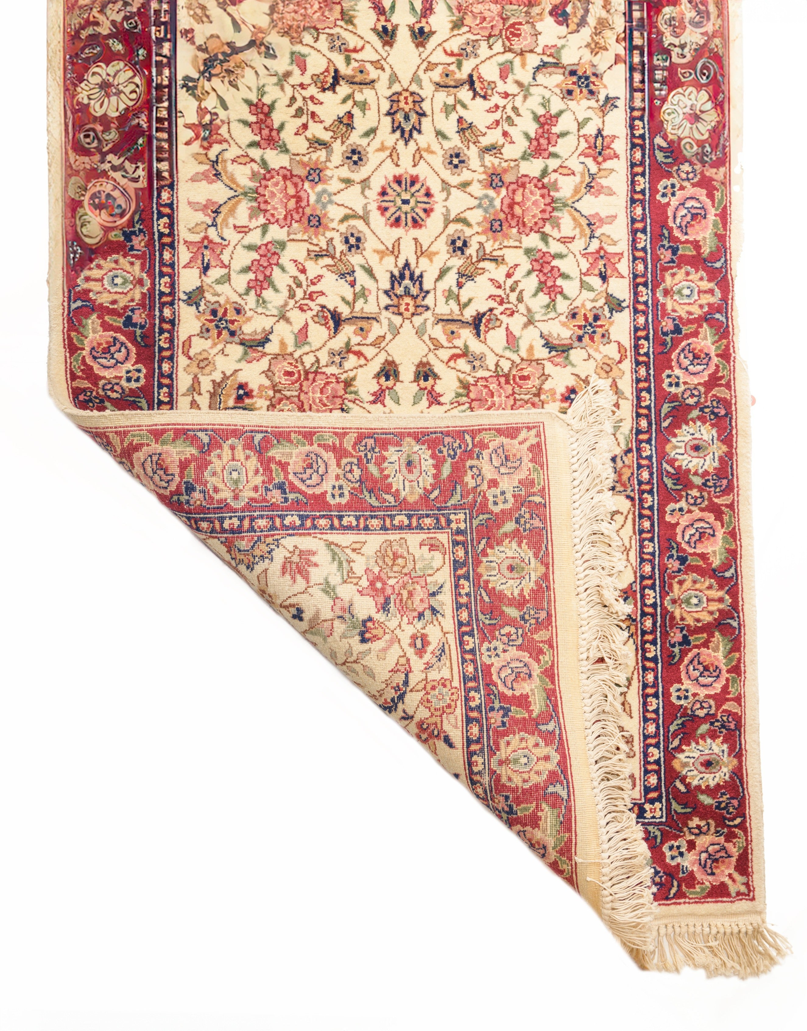 40041 Sino-Tabriz Wool/ Silk Runner